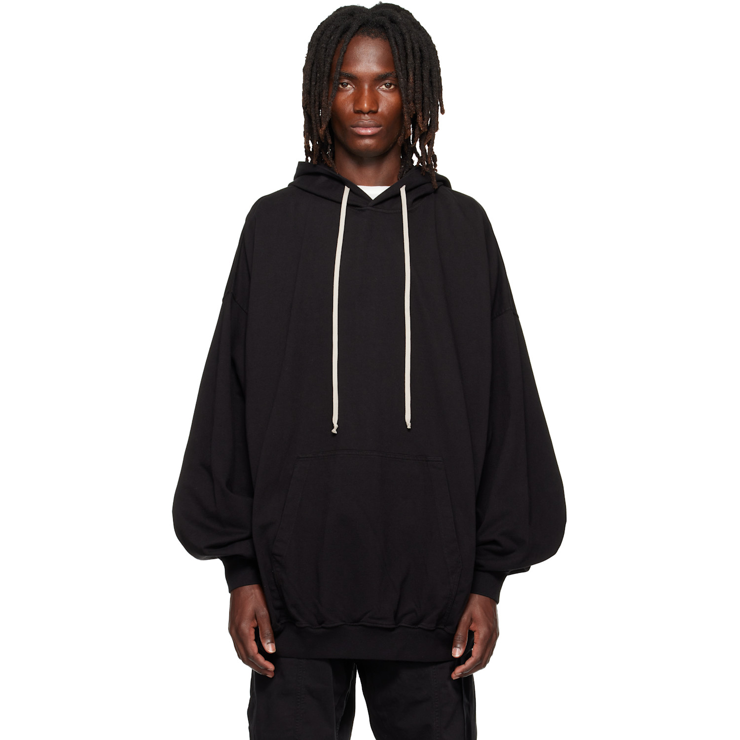 Rick Owens DRKSHDW Black Tower Hun Hoodie