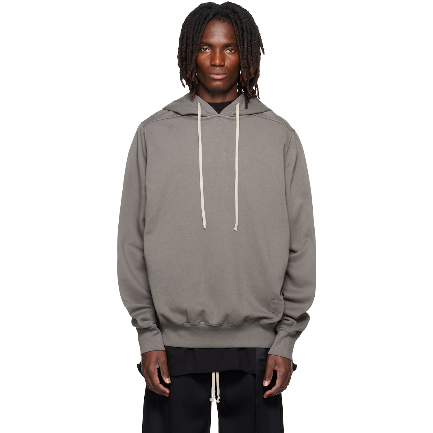 Rick Owens DRKSHDW Gray Tower Oversized Hoodie