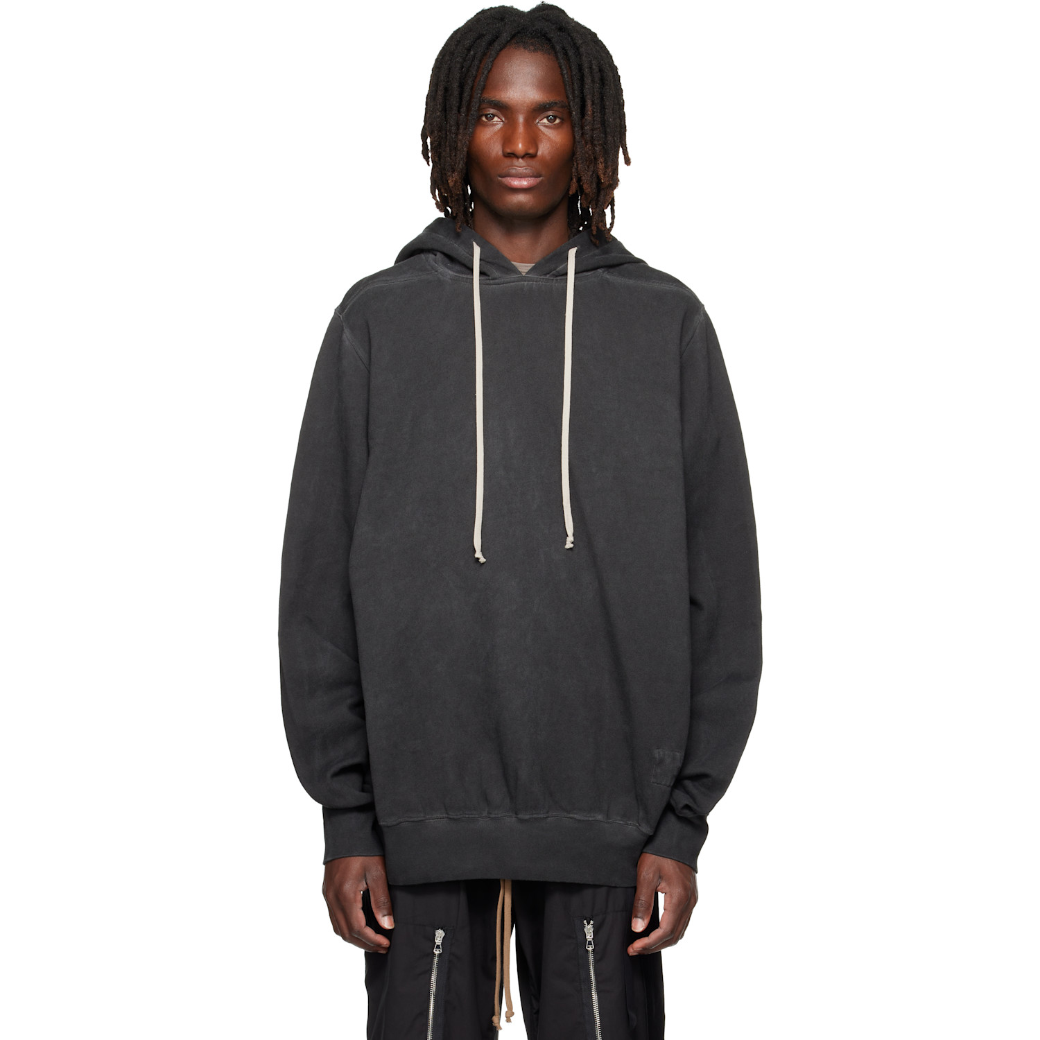 Rick Owens DRKSHDW Black Tower Oversized Hoodie