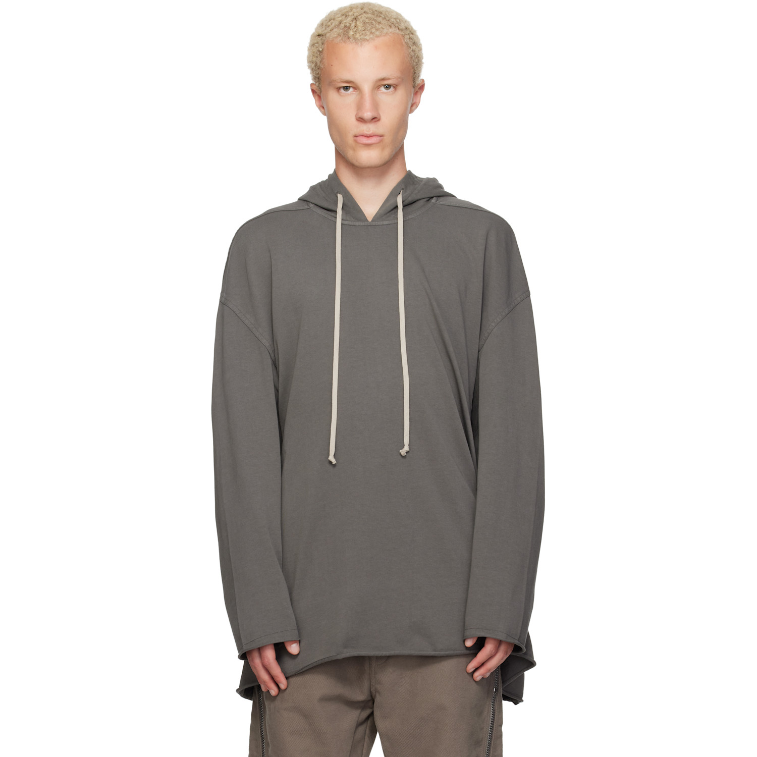 Rick Owens DRKSHDW Gray Tower Peter Hoodie