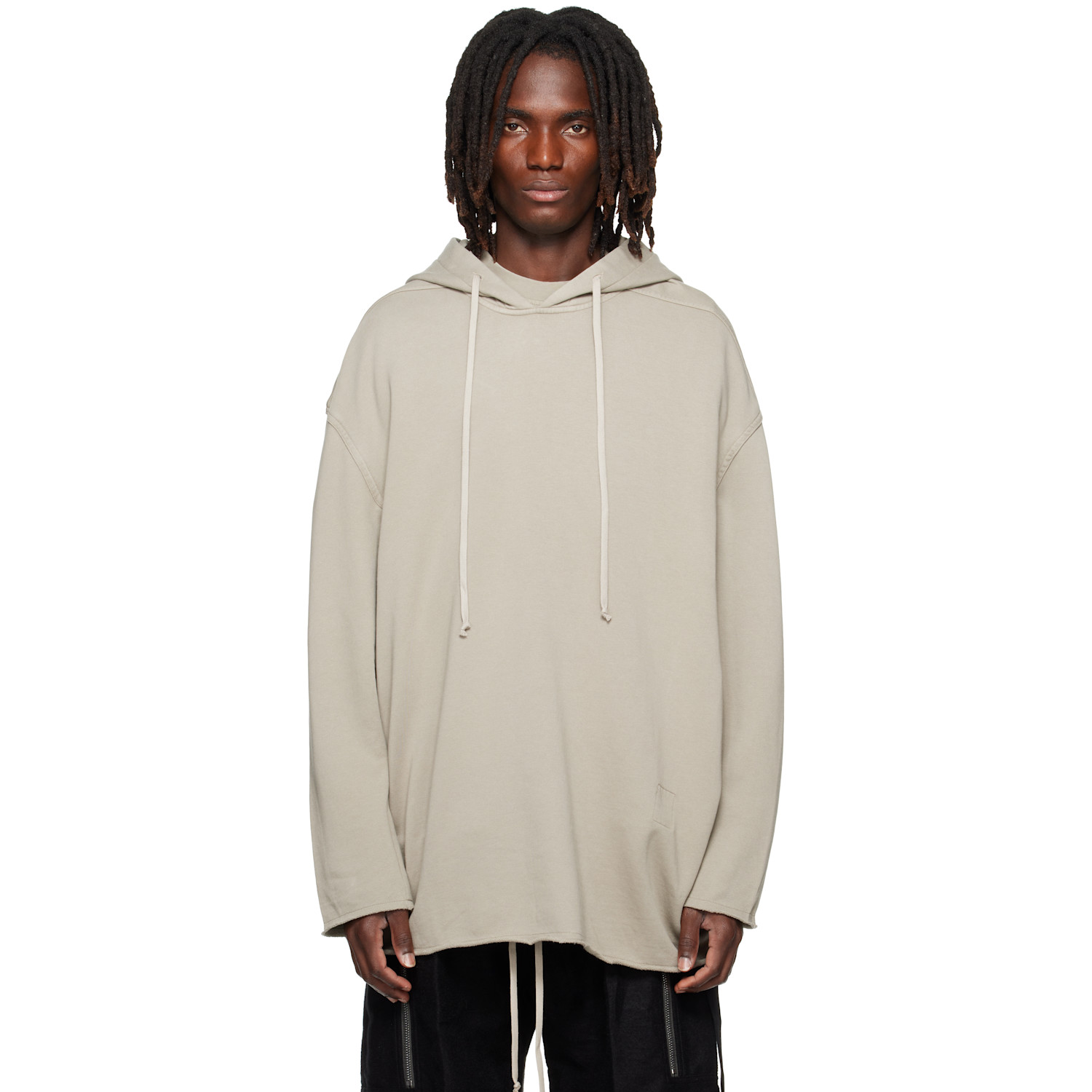 Rick Owens DRKSHDW Gray Tower Peter Hoodie