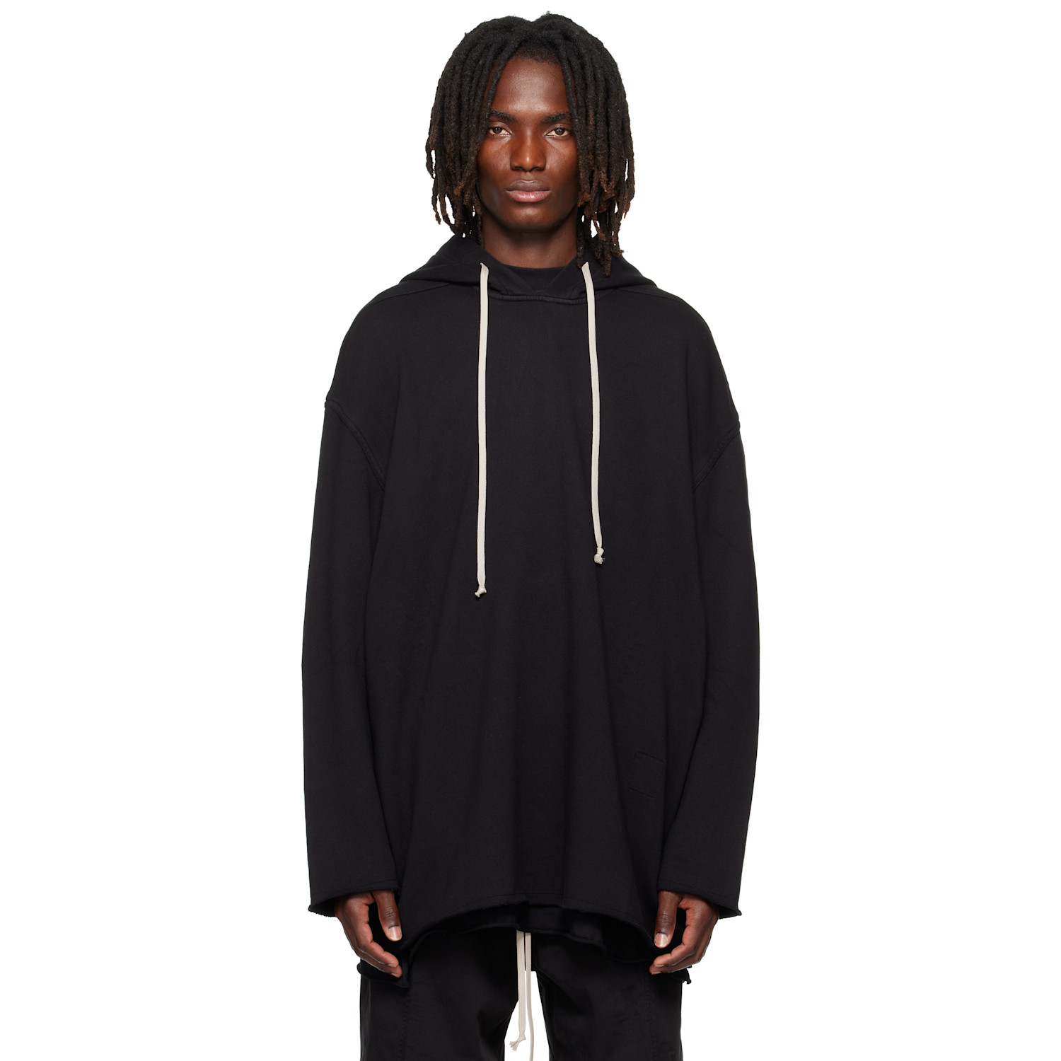 Rick Owens DRKSHDW Black Tower Peter Hoodie