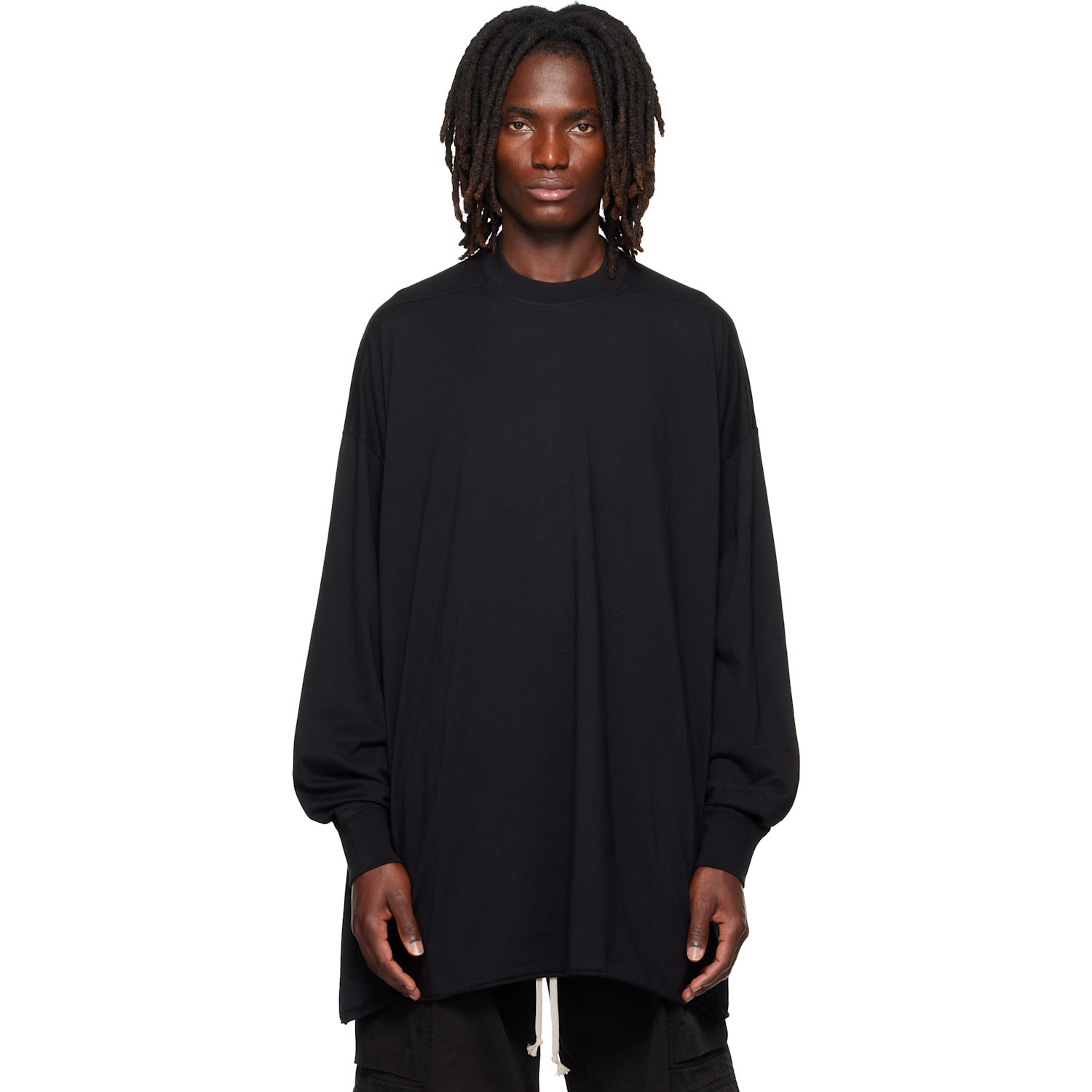 Rick Owens DRKSHDW Black Tower Tommy LS Sweatshirt
