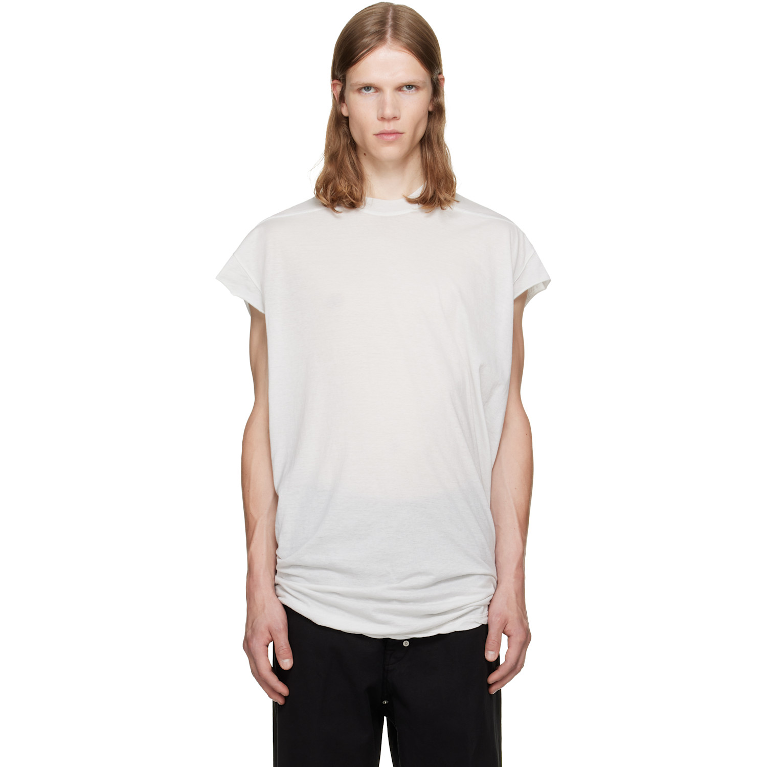 Rick Owens DRKSHDW White Tower Jumbo SL T-shirt