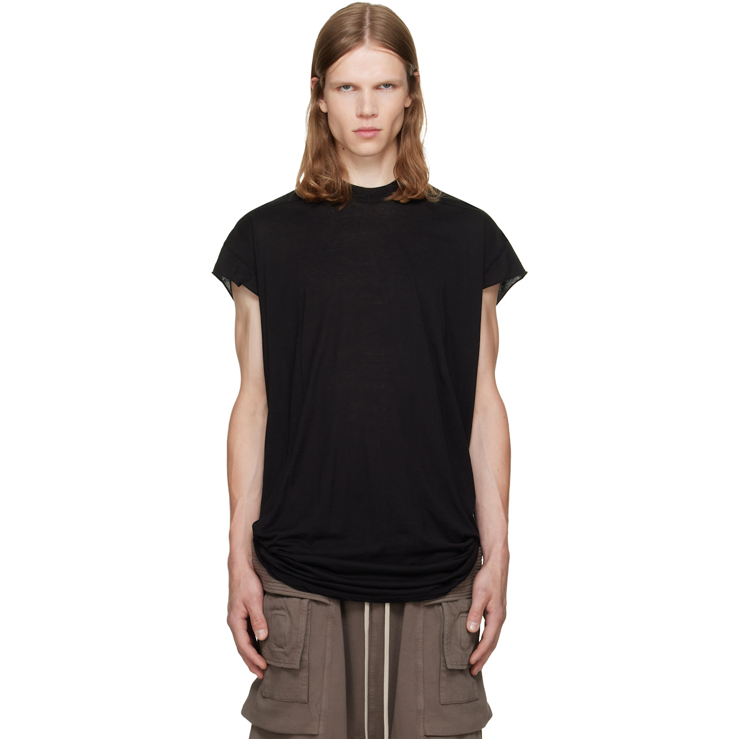 Rick Owens DRKSHDW Black Tower Jumbo SL T-shirt