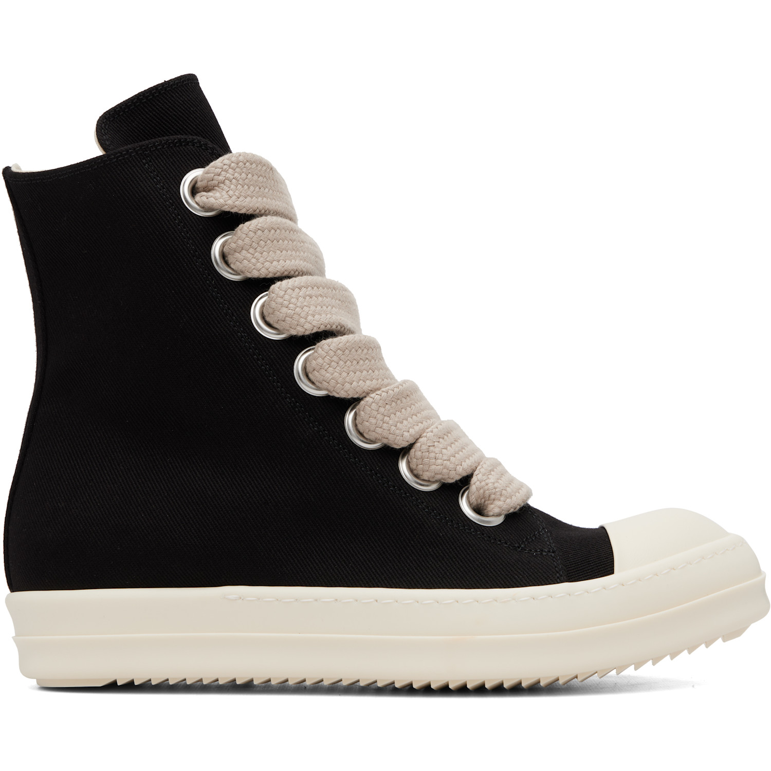 Rick Owens DRKSHDW Black Tower Jumbolace Sneaks Sneakers