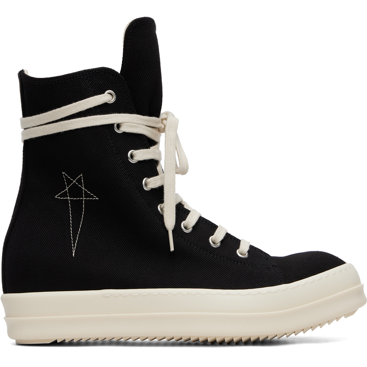 Rick Owens DRKSHDW Black Tower Sneaks Sneakers