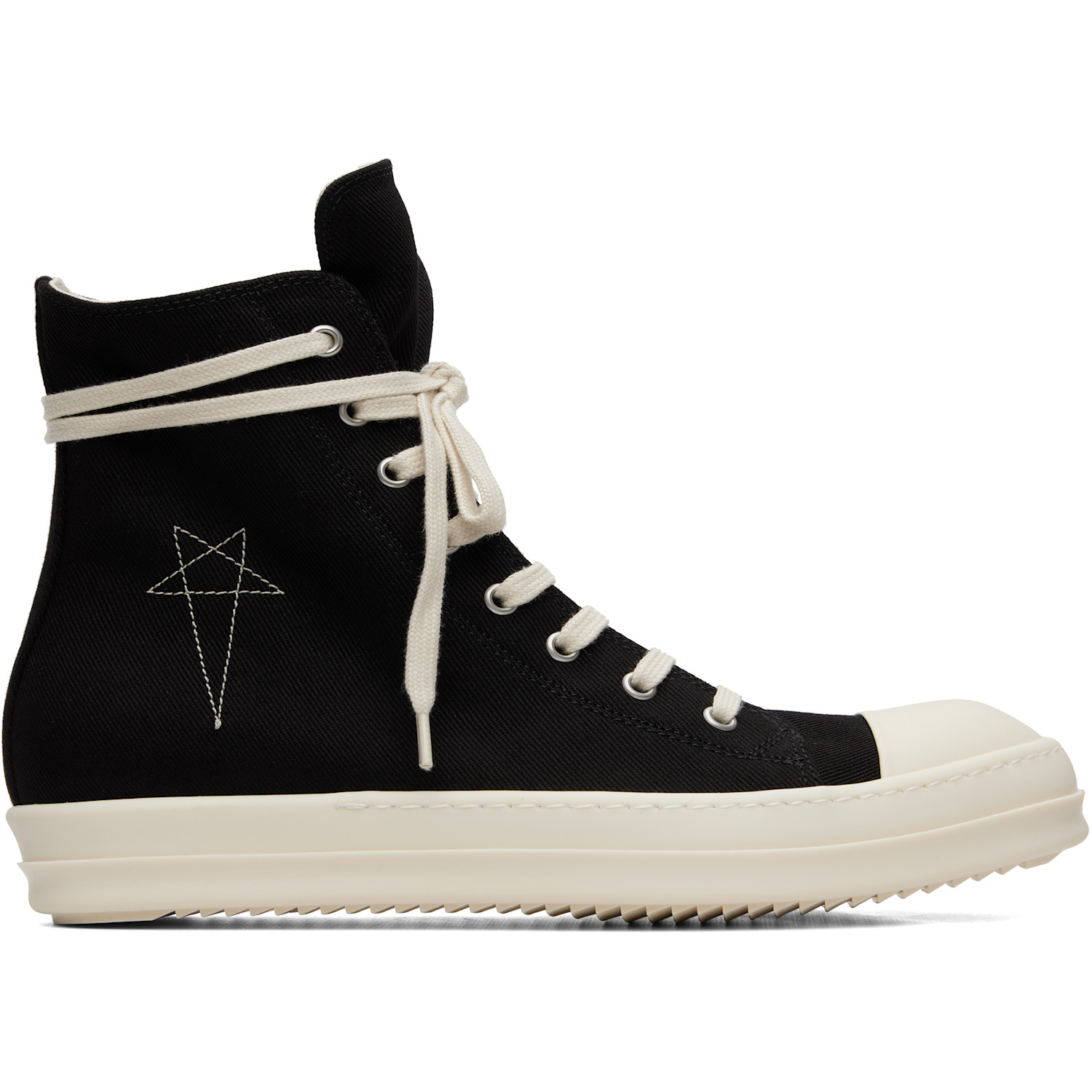 Rick Owens DRKSHDW Black Tower Sneaks Sneakers