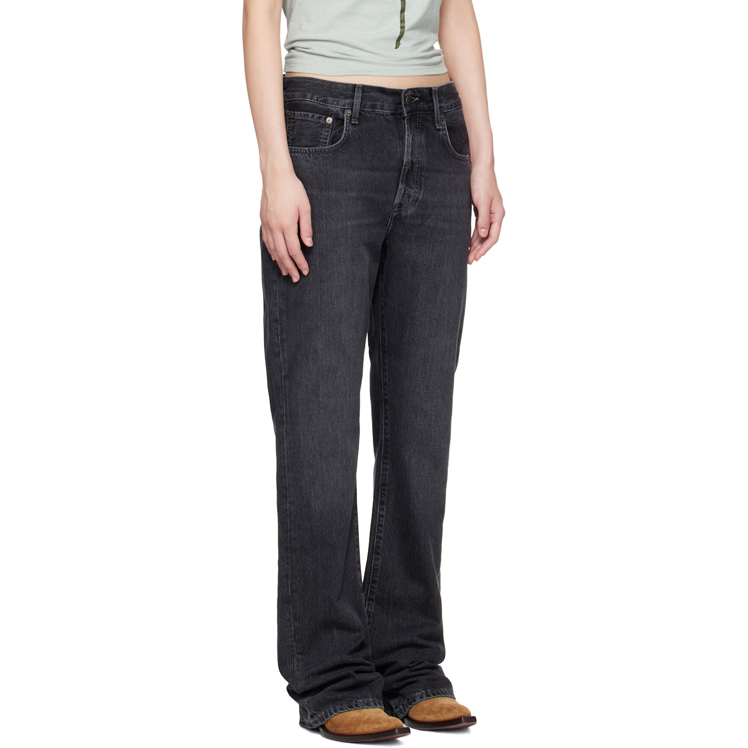  Acne Studios Black Regular Fit 2009f Jeans 