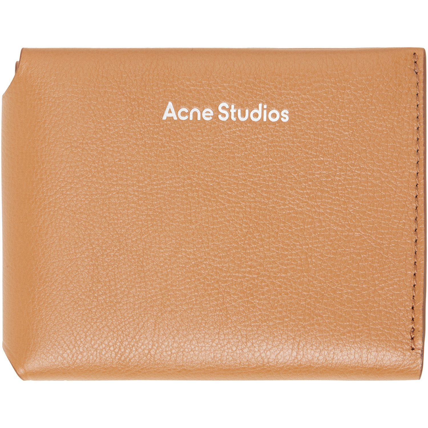 Acne Studios Brown Fold Wallet