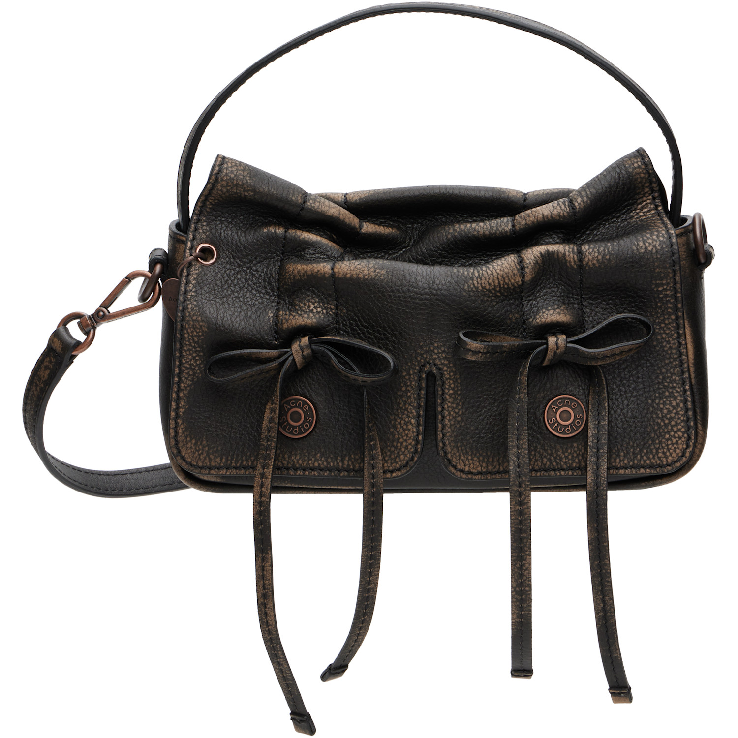 Acne Studios Brown Multipocket Micro Bag