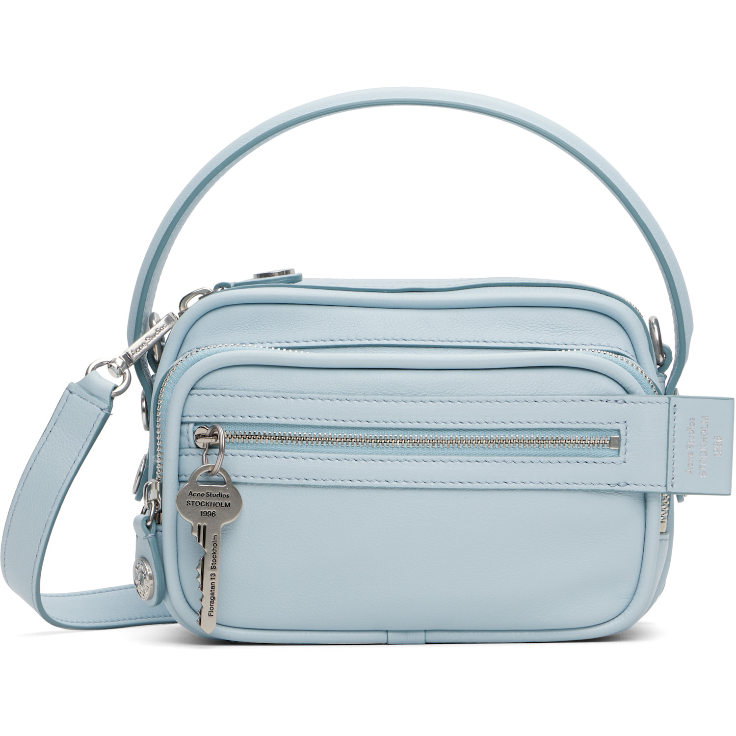 Acne Studios Blue Camero Kit Crossbody Bag