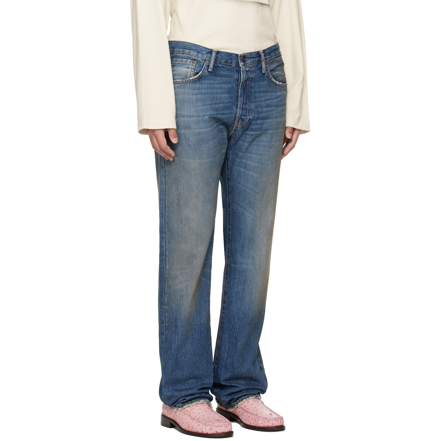  Acne Studios Blue 1996m Bingo Jeans 