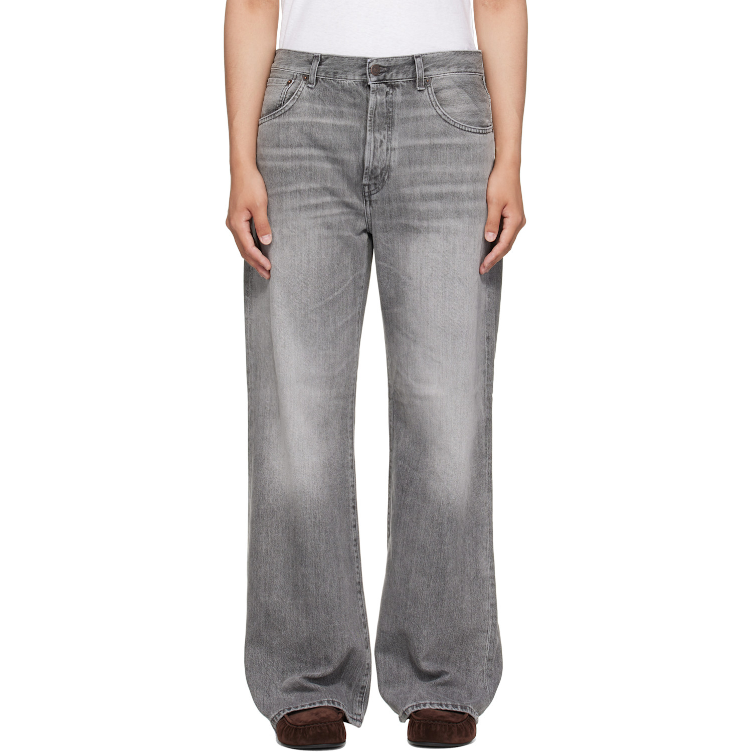 Acne Studios Gray 2021 Regular Fit Jeans