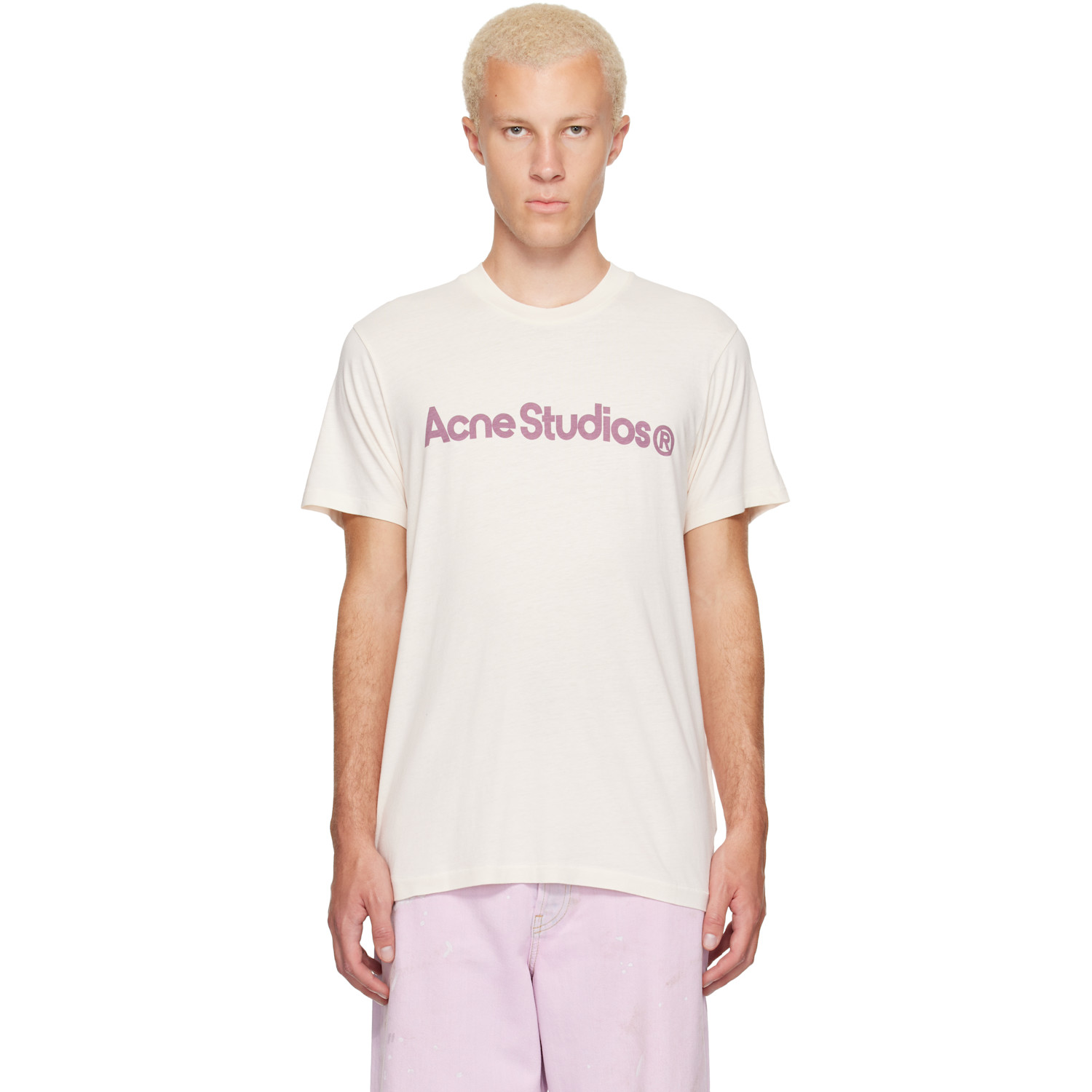 Acne Studios Off-White Graphic T-shirt
