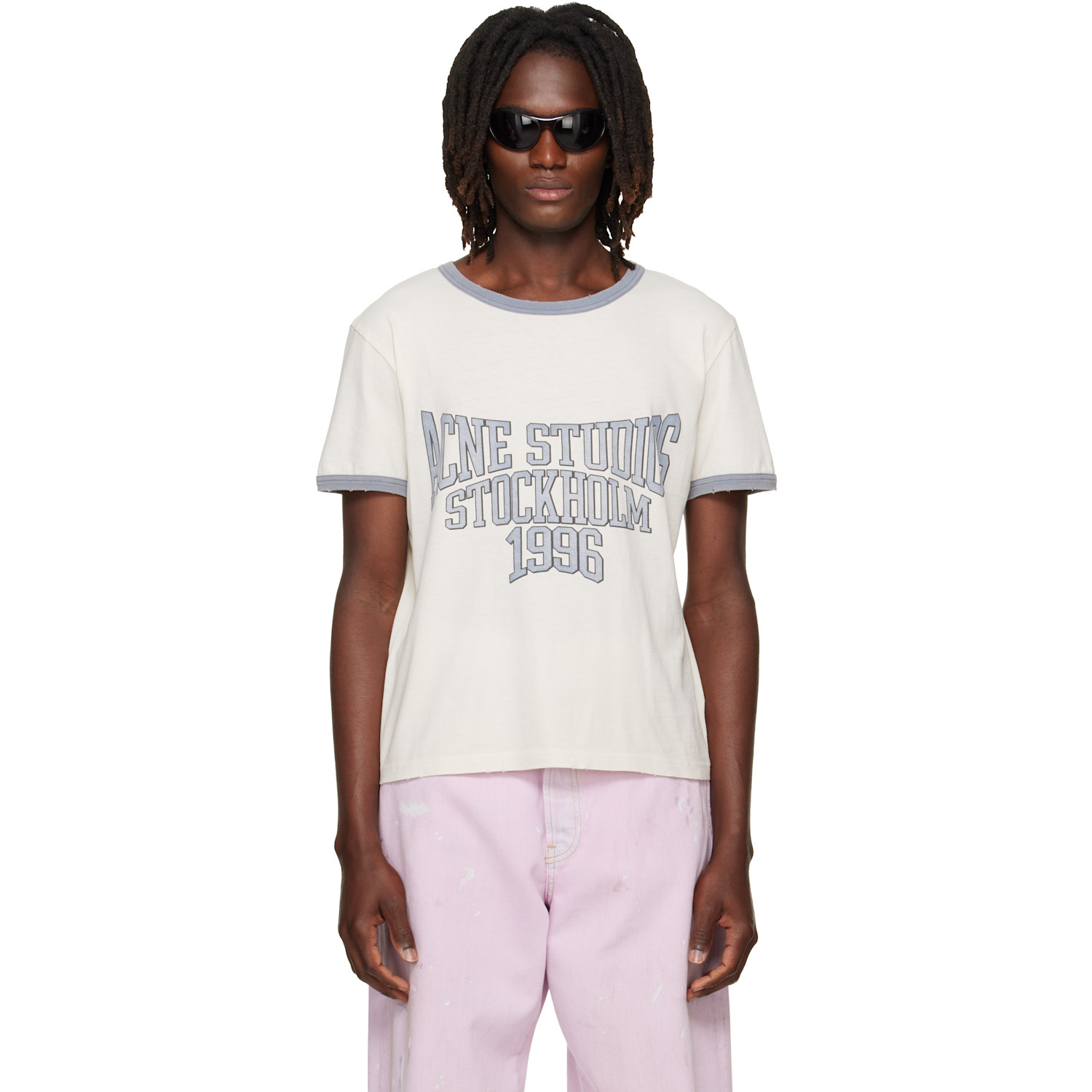 Acne Studios Off-White Graphic T-shirt