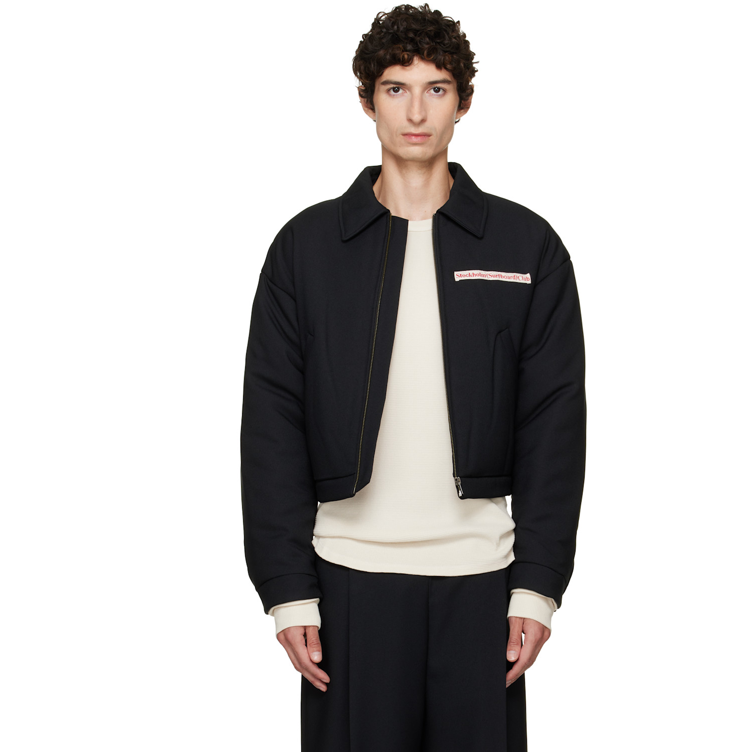 Stockholm (Surfboard) Club Black Zip Jacket