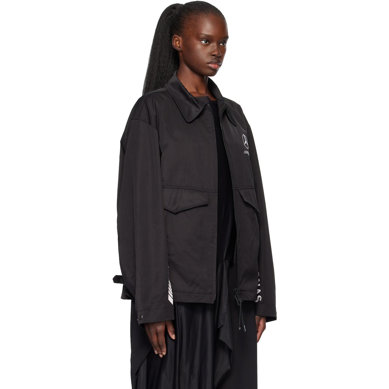  Y-3 Black Mercedes-amg F1 Edition Wolf Jacket 