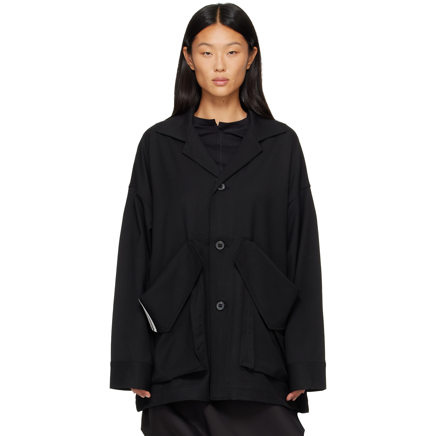Y-3 Black W WL Chore CT Jacket