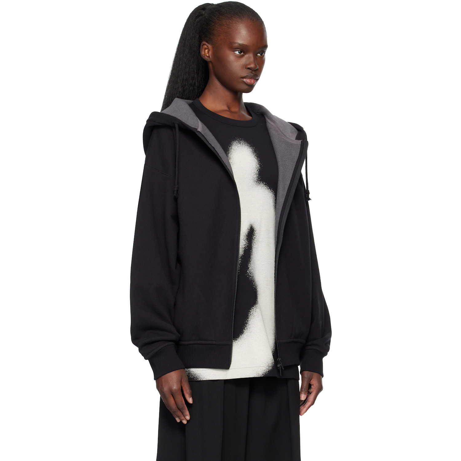  Y-3 Black Mercedes-amg F1 Edition Hoodie 