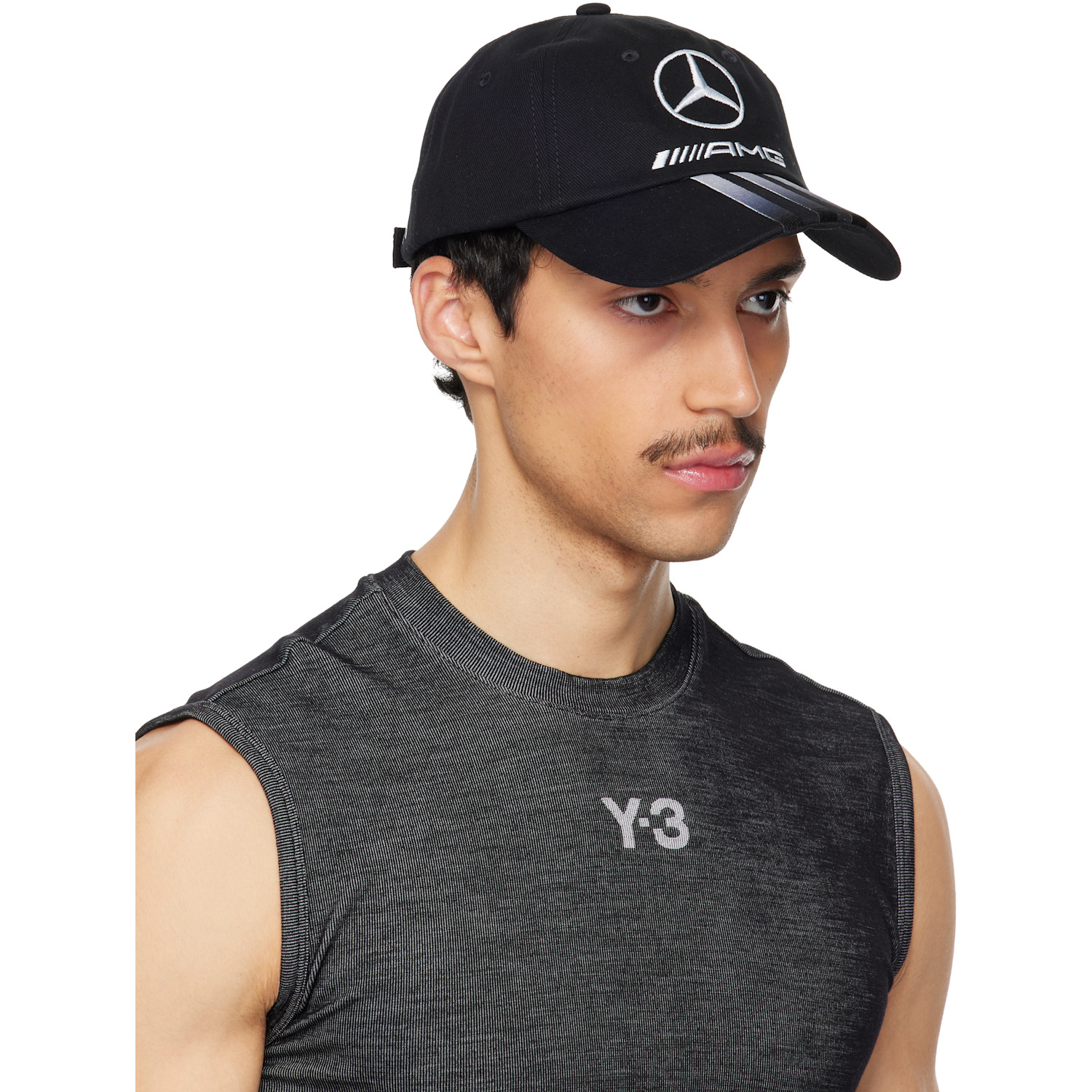  Y-3 Black Mercedes-amg F1 Edition Dad Cap 
