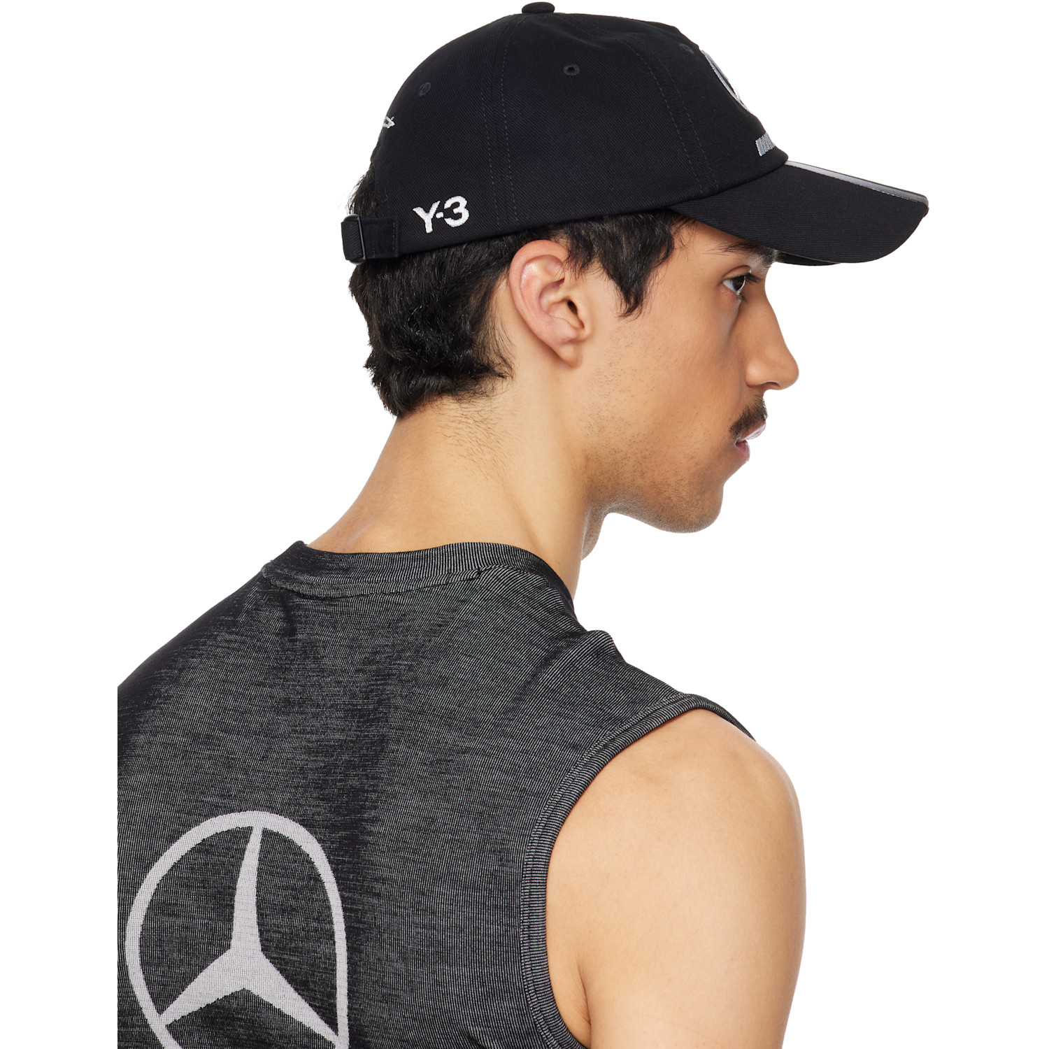  Y-3 Black Mercedes-amg F1 Edition Dad Cap 