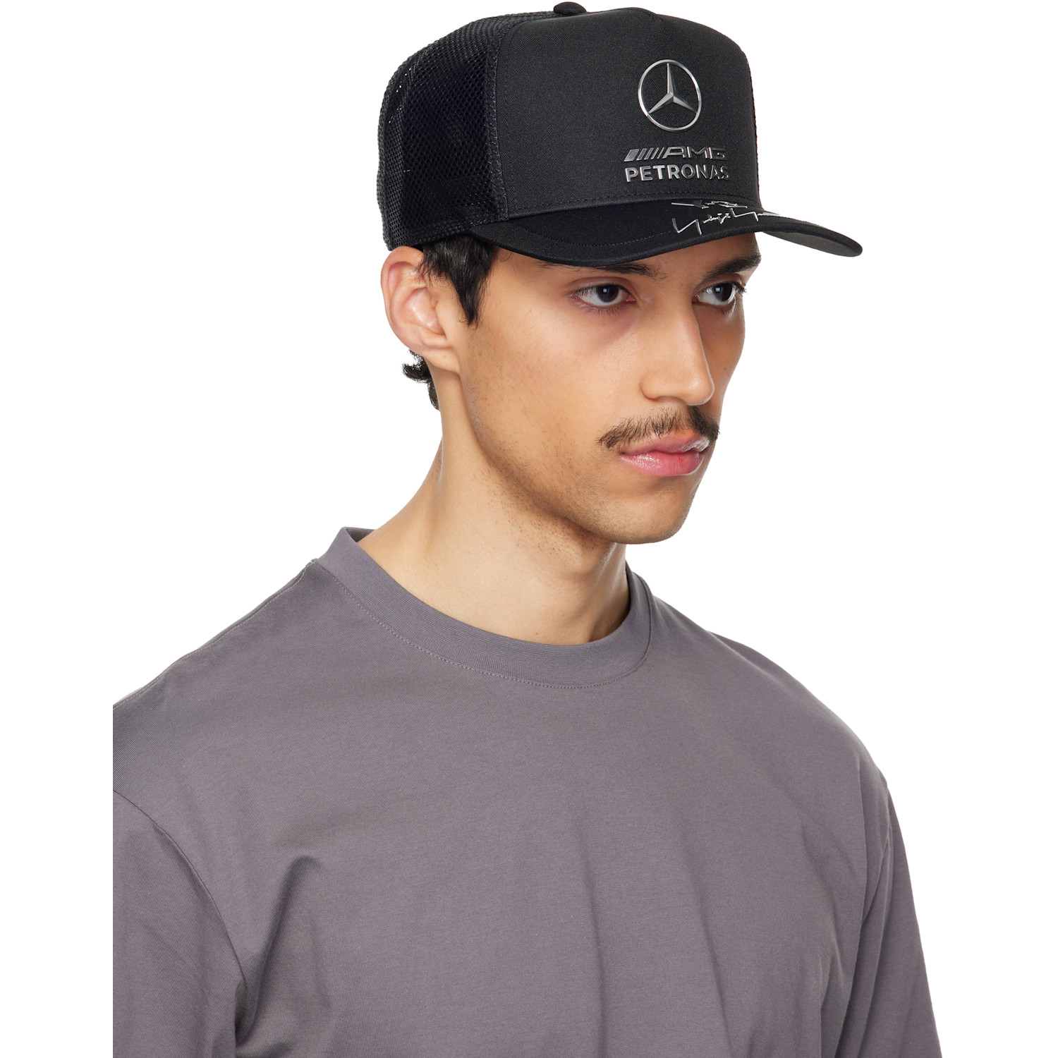  Y-3 Black Mercedes-amg F1 Edition Trucker Cap 