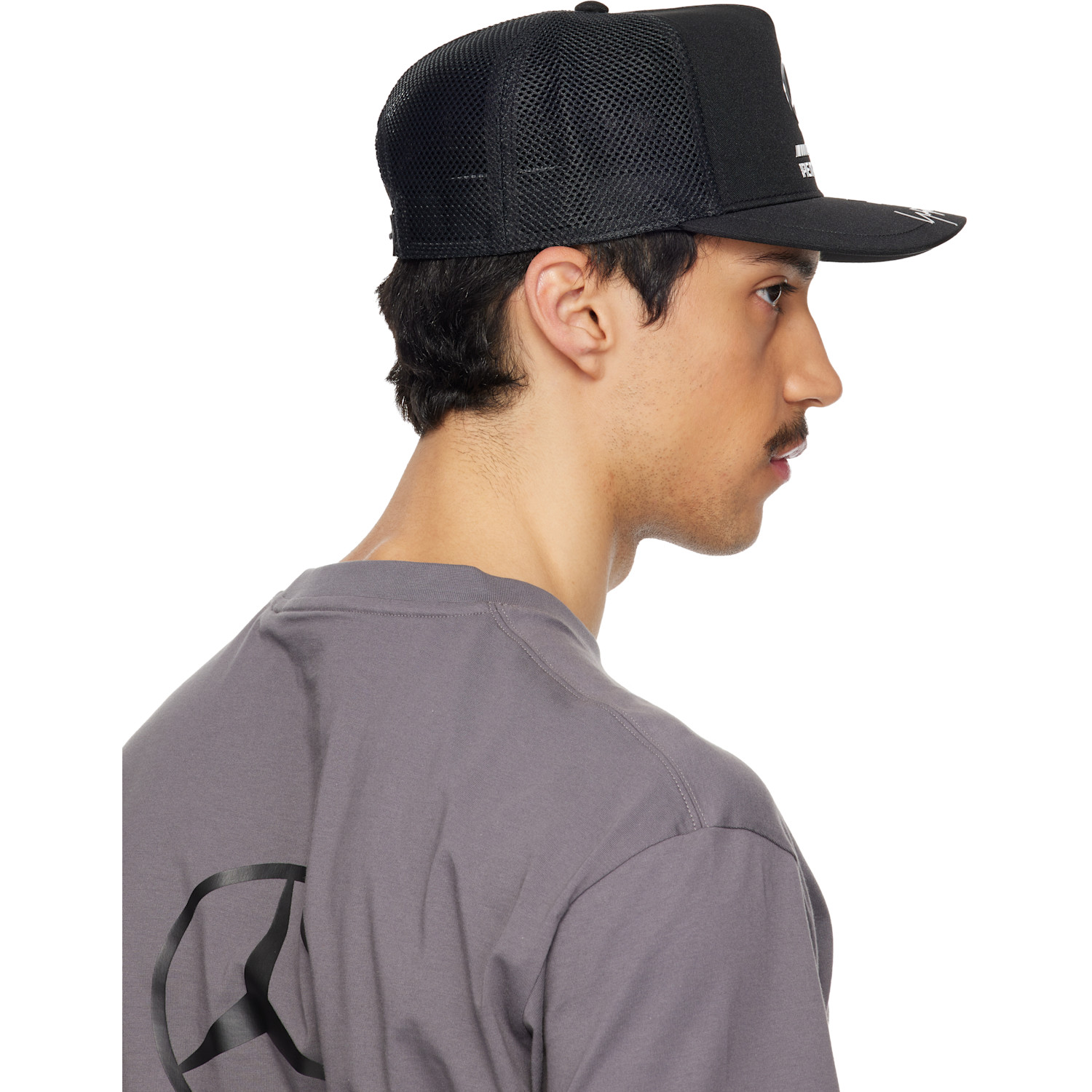  Y-3 Black Mercedes-amg F1 Edition Trucker Cap 