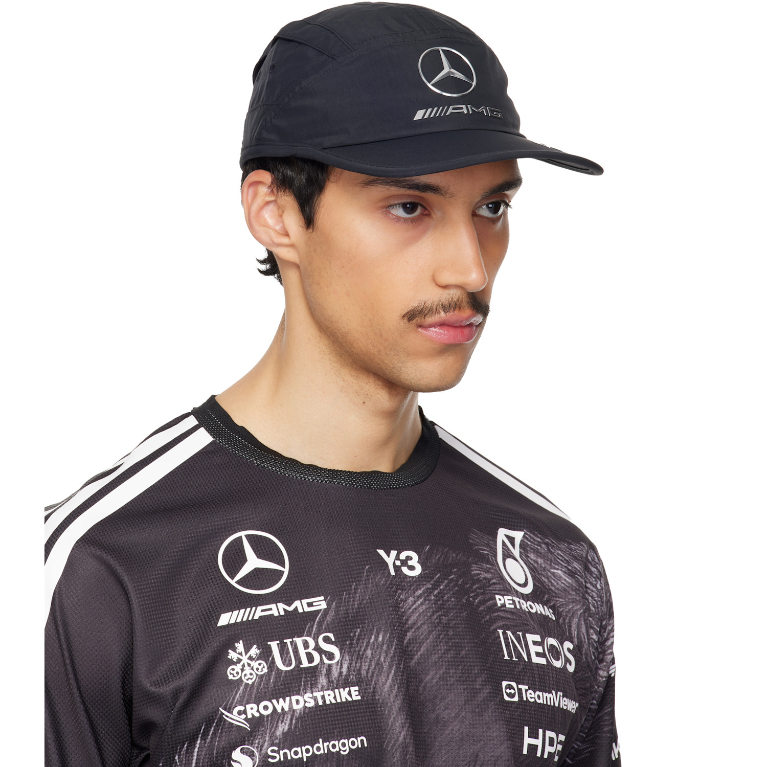  Y-3 Black Mercedes-amg F1 Edition Run Cap 