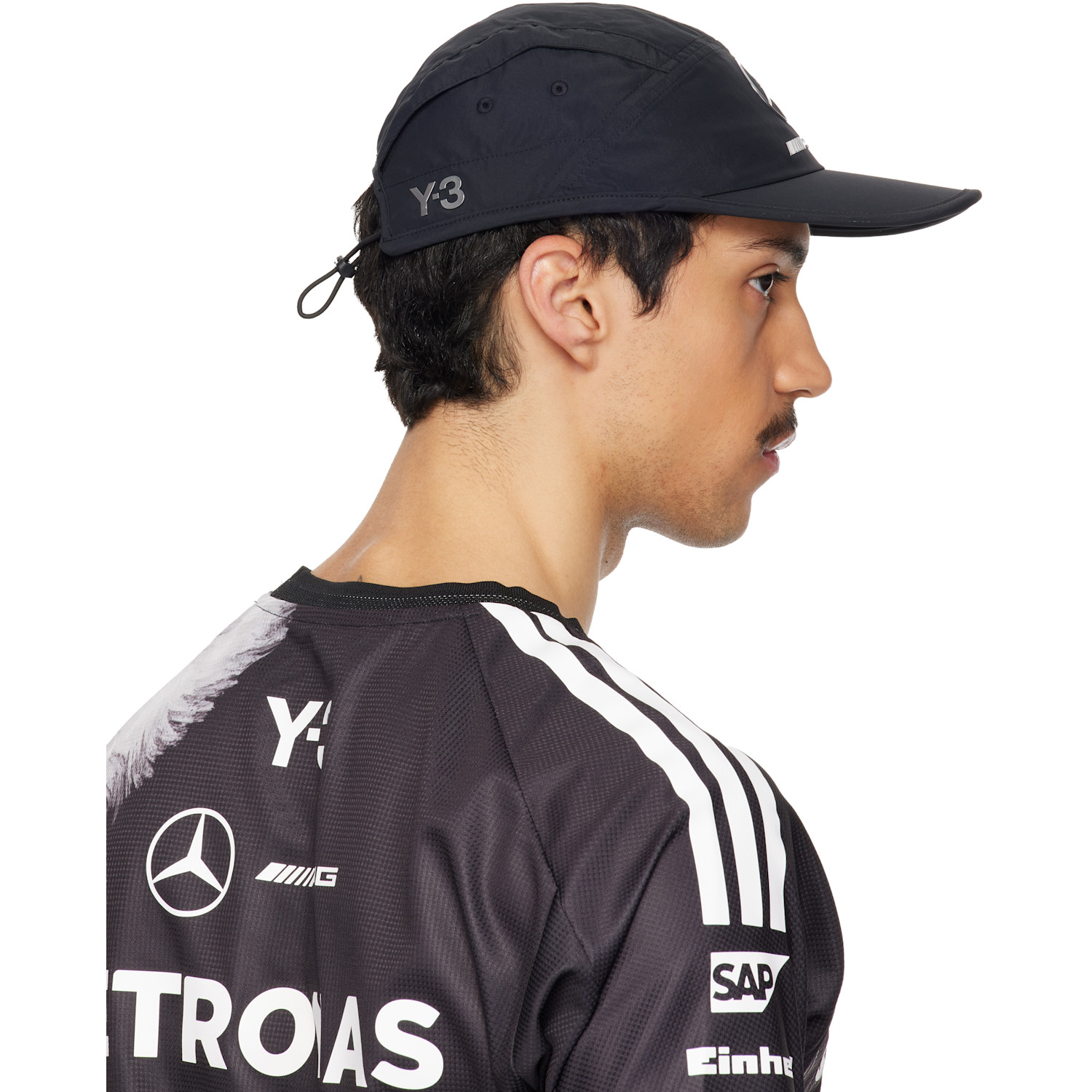  Y-3 Black Mercedes-amg F1 Edition Run Cap 