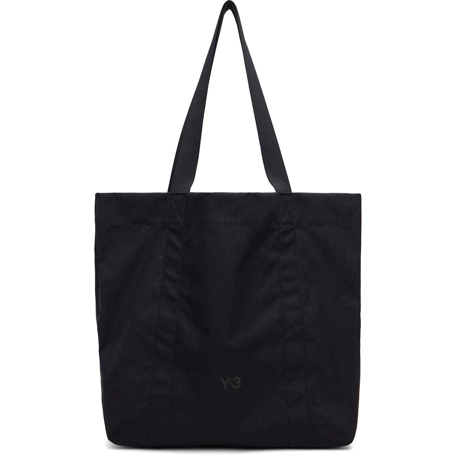 Y-3 Black Bonded-logo Tote