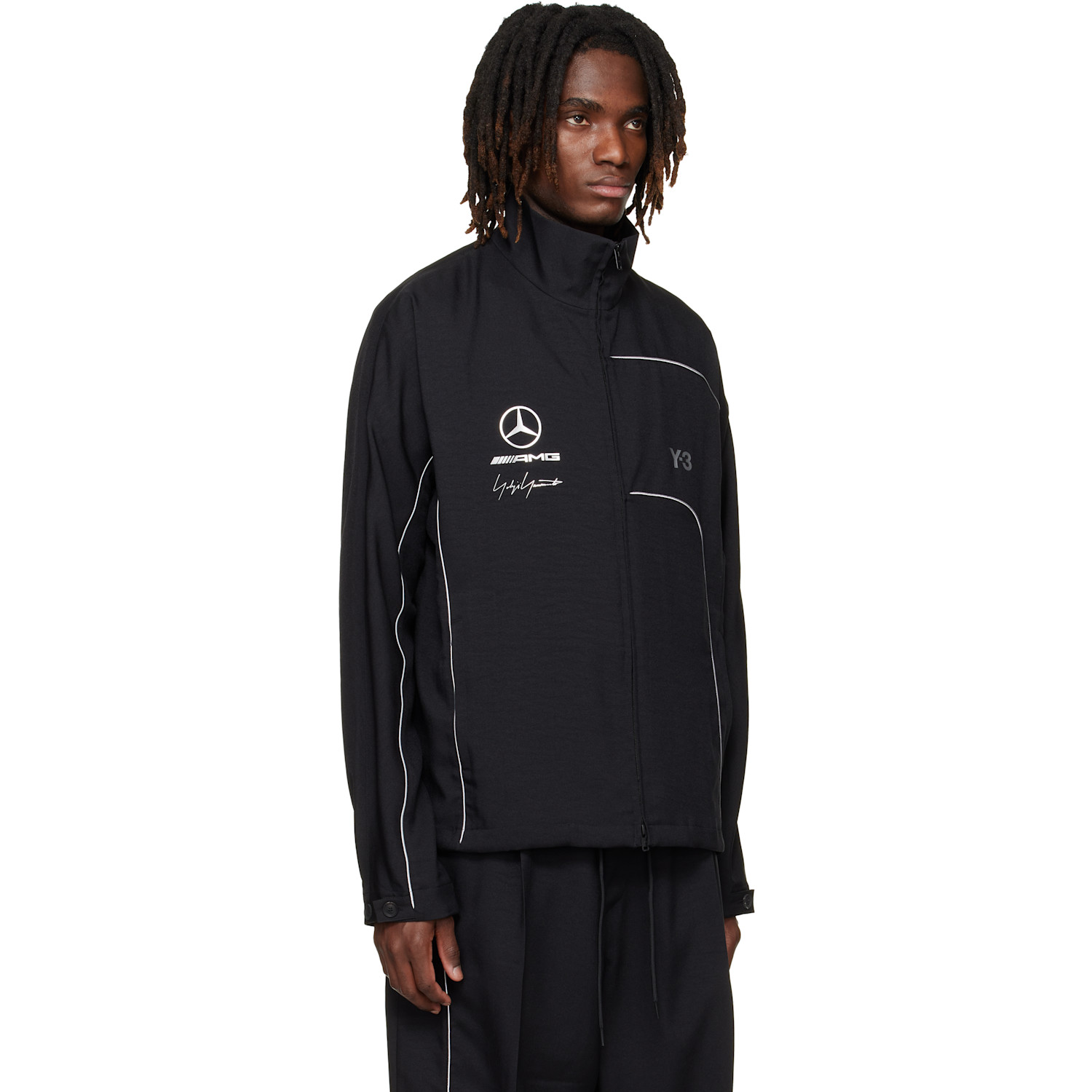  Y-3 Black Mercedes-amg F1 Edition Track Jacket 