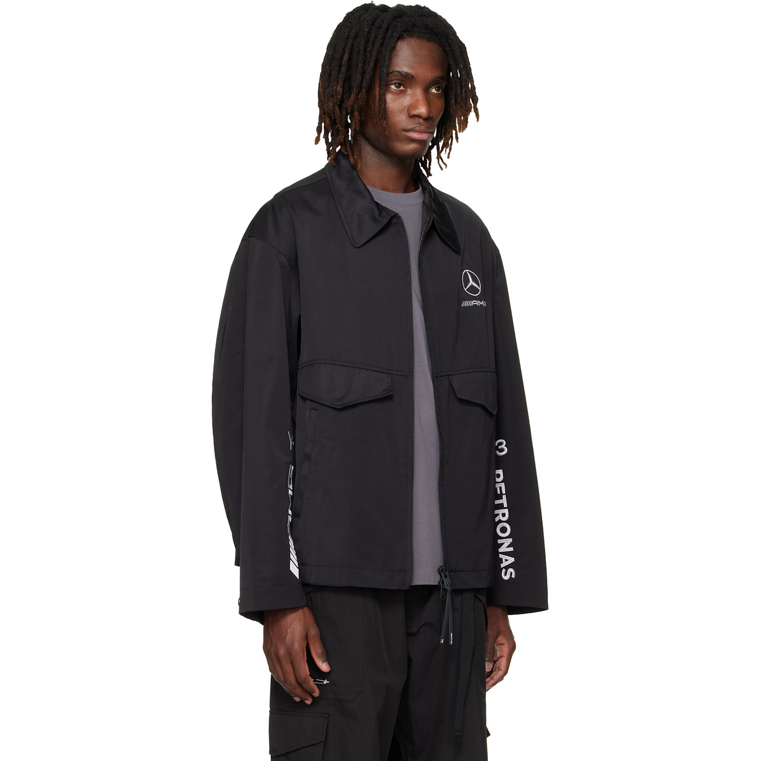  Y-3 Black Mercedes-amg F1 Edition Wolf Jacket 