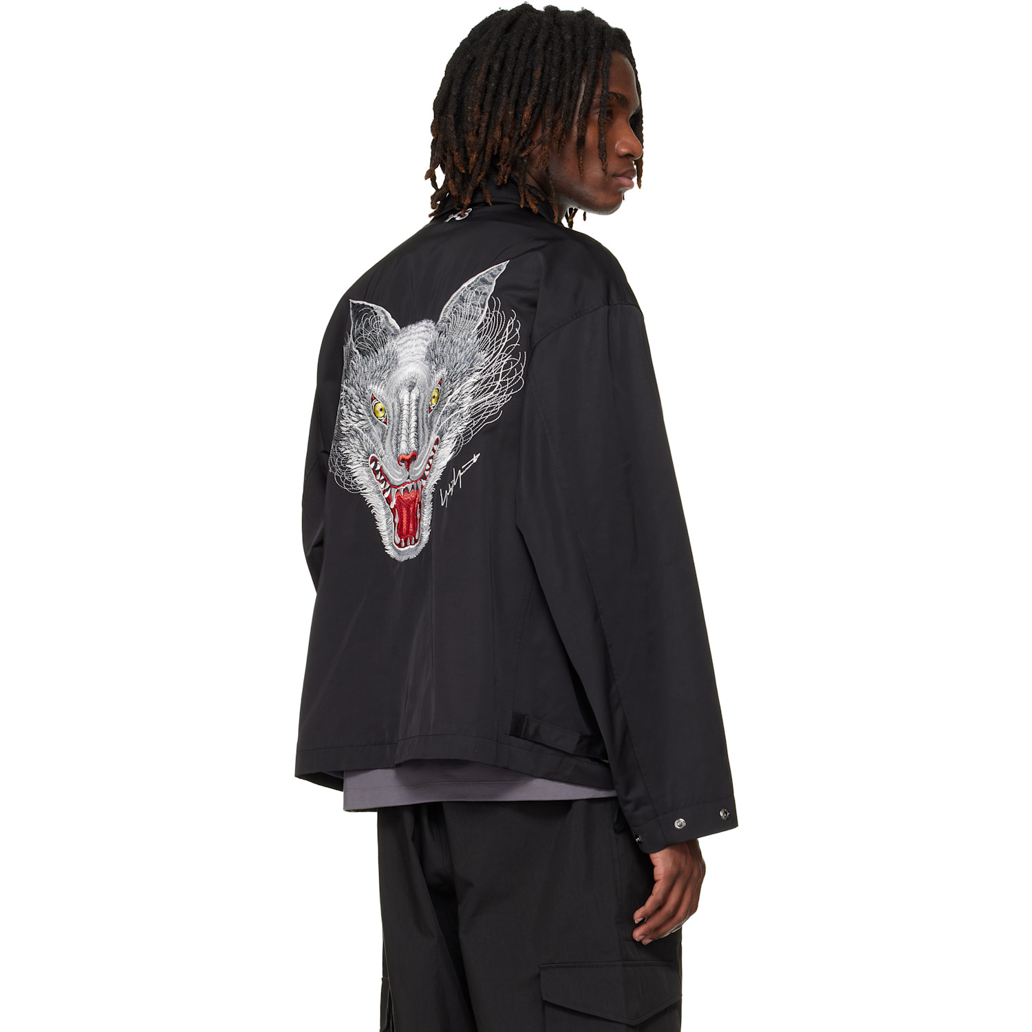  Y-3 Black Mercedes-amg F1 Edition Wolf Jacket 