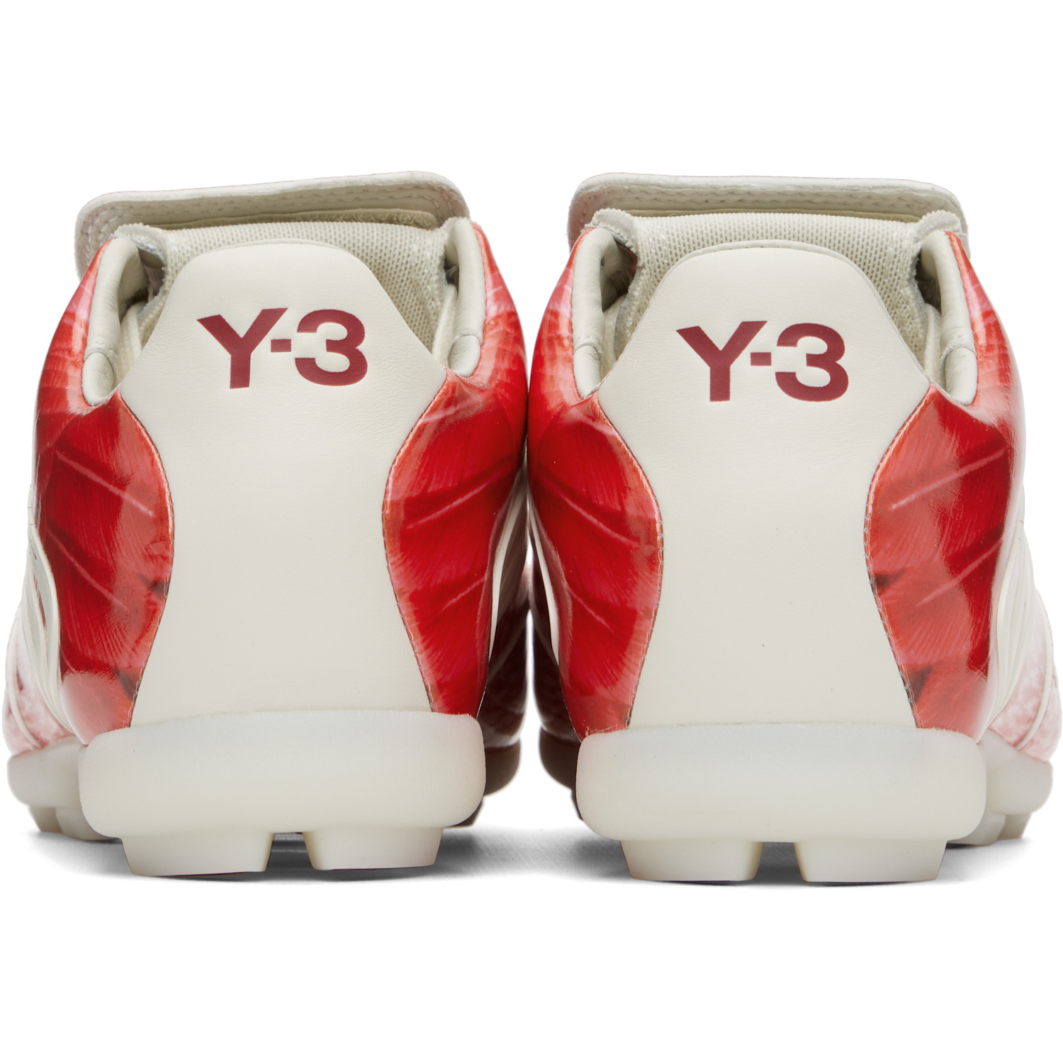  Y-3 Red F50 Beast Sneakers 