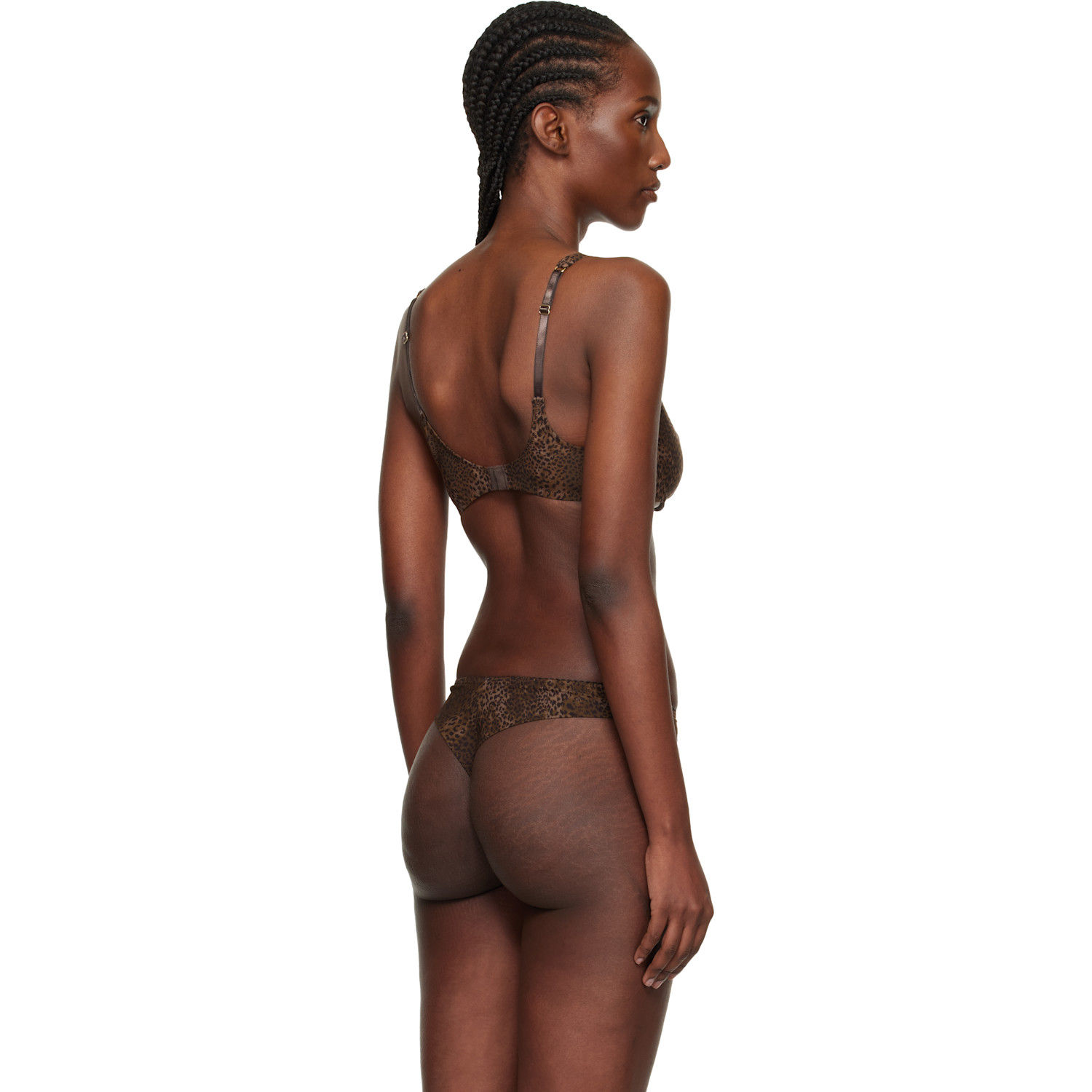 Fruity Booty Brown Leopard Shania Bra 
