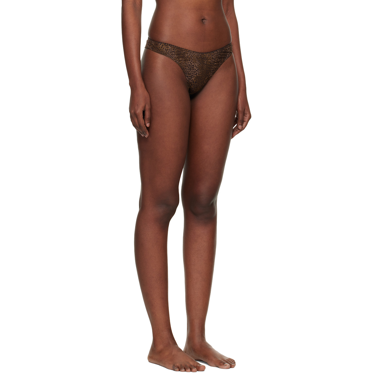  Fruity Booty Brown Leopard Shania Thong 