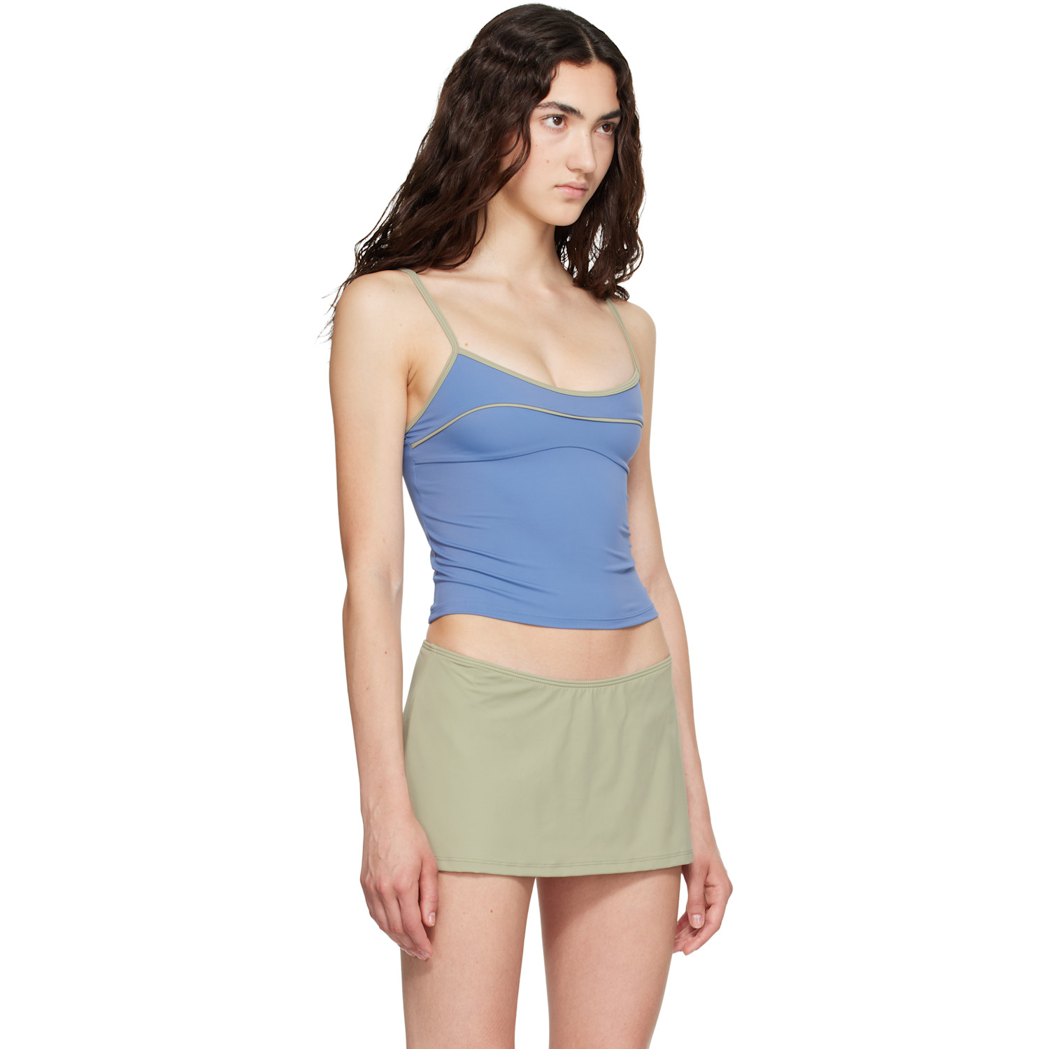  Fruity Booty Blue Reef Tankini Top 