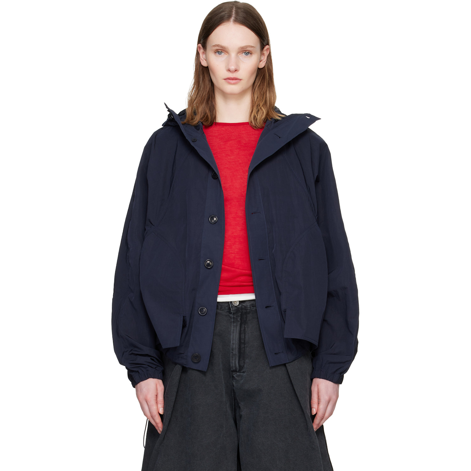 YMC Navy Bonehead Jacket