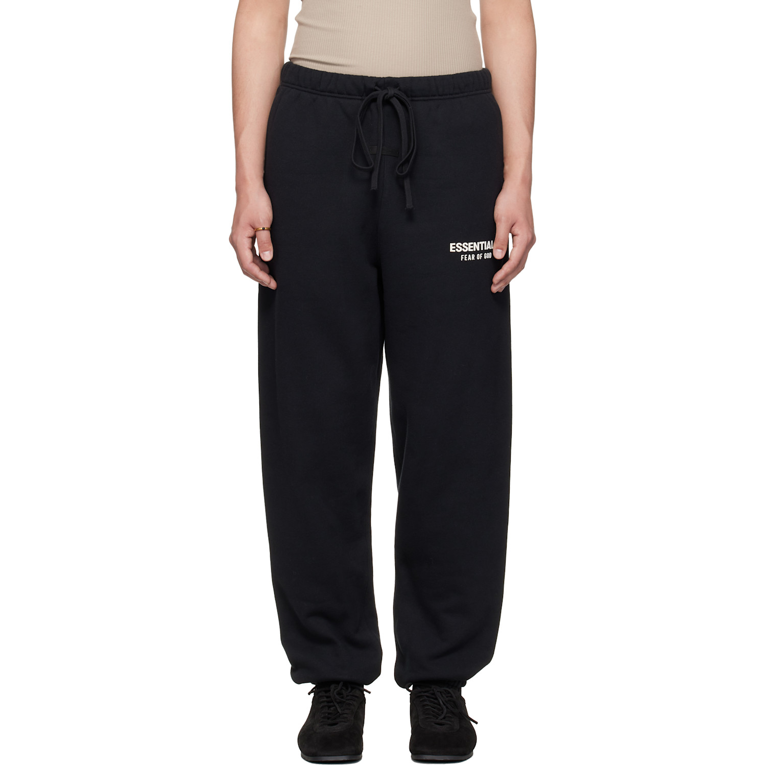 Essentials ブラック Classic スウェットパンツ In Vintage Black
