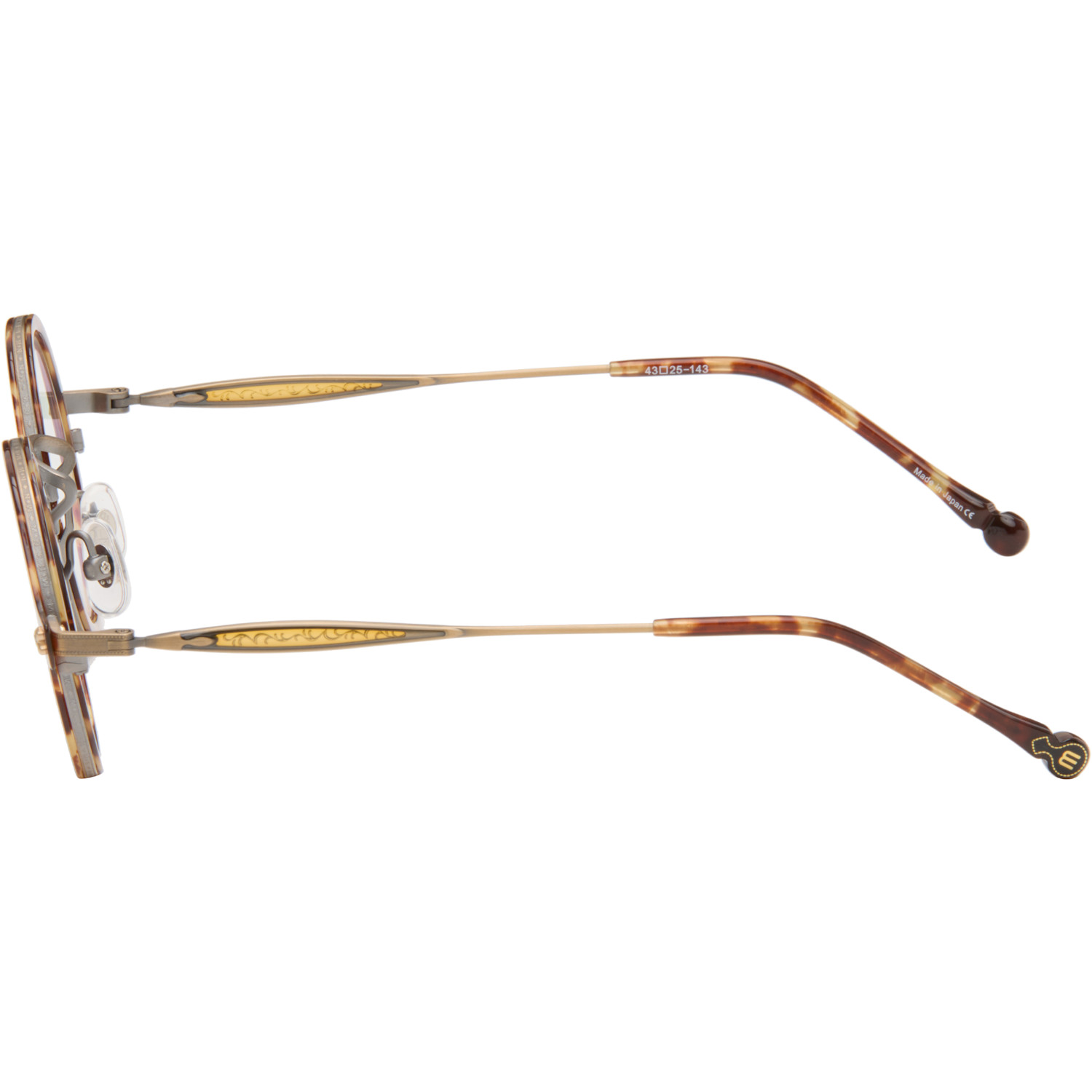  Matsuda Brown M3127 Glasses 