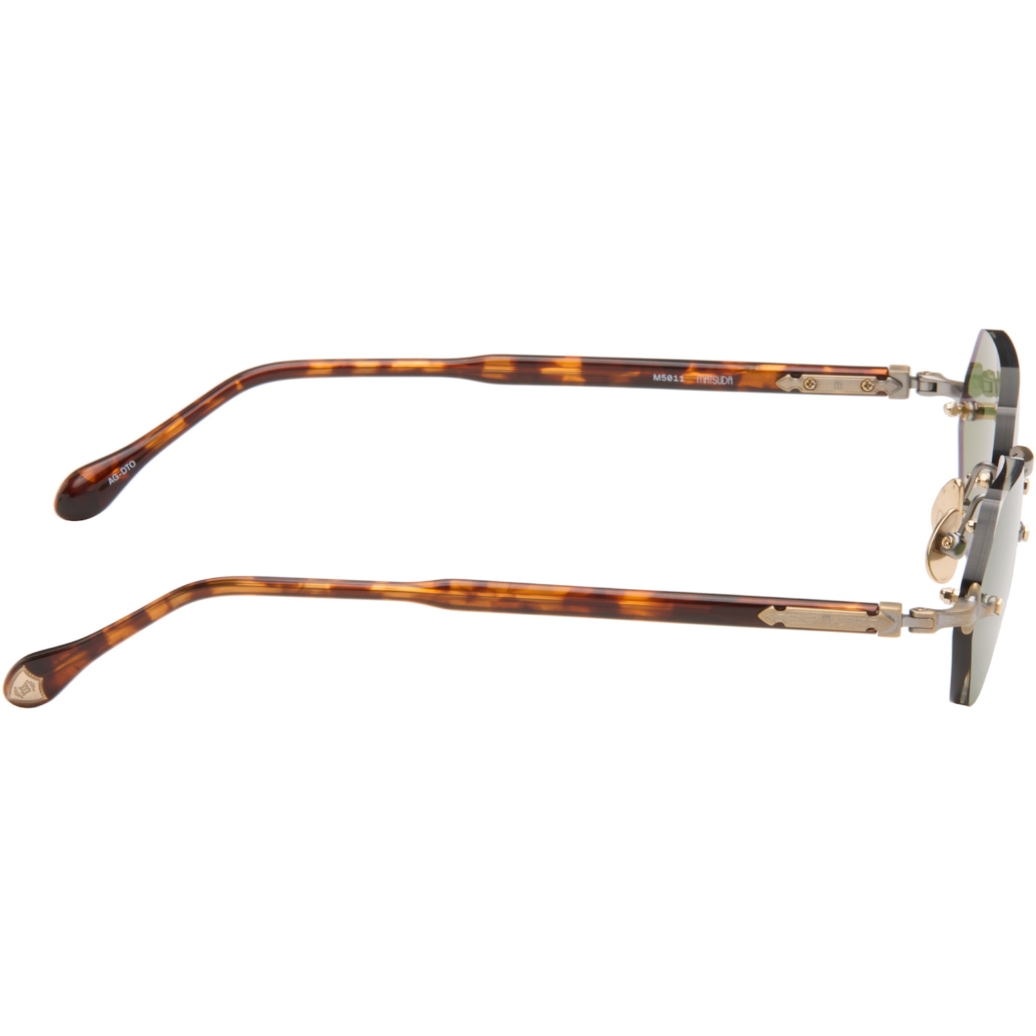  Matsuda Brown & Gold M5011 Sunglasses 