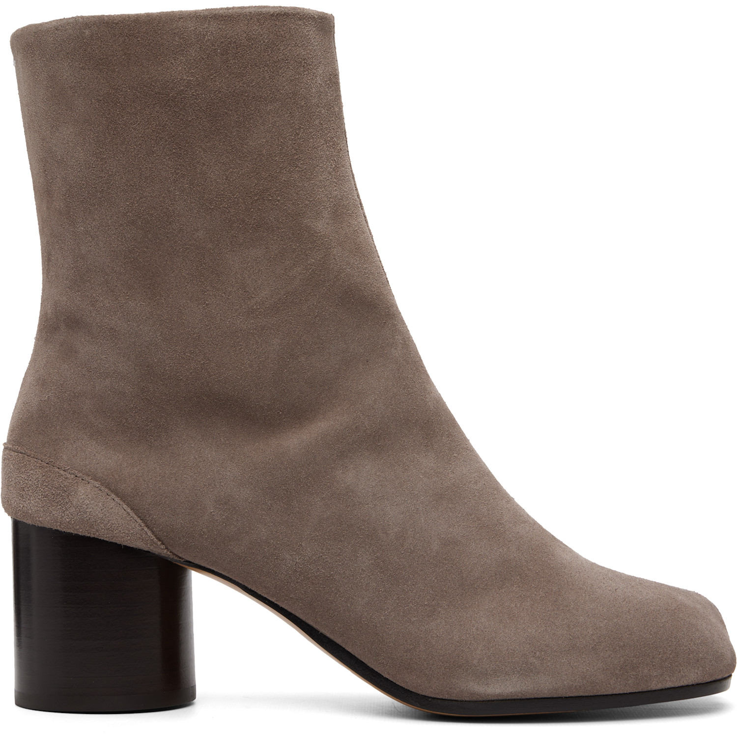 Maison Margiela Taupe Tabi H60 Suede Boots