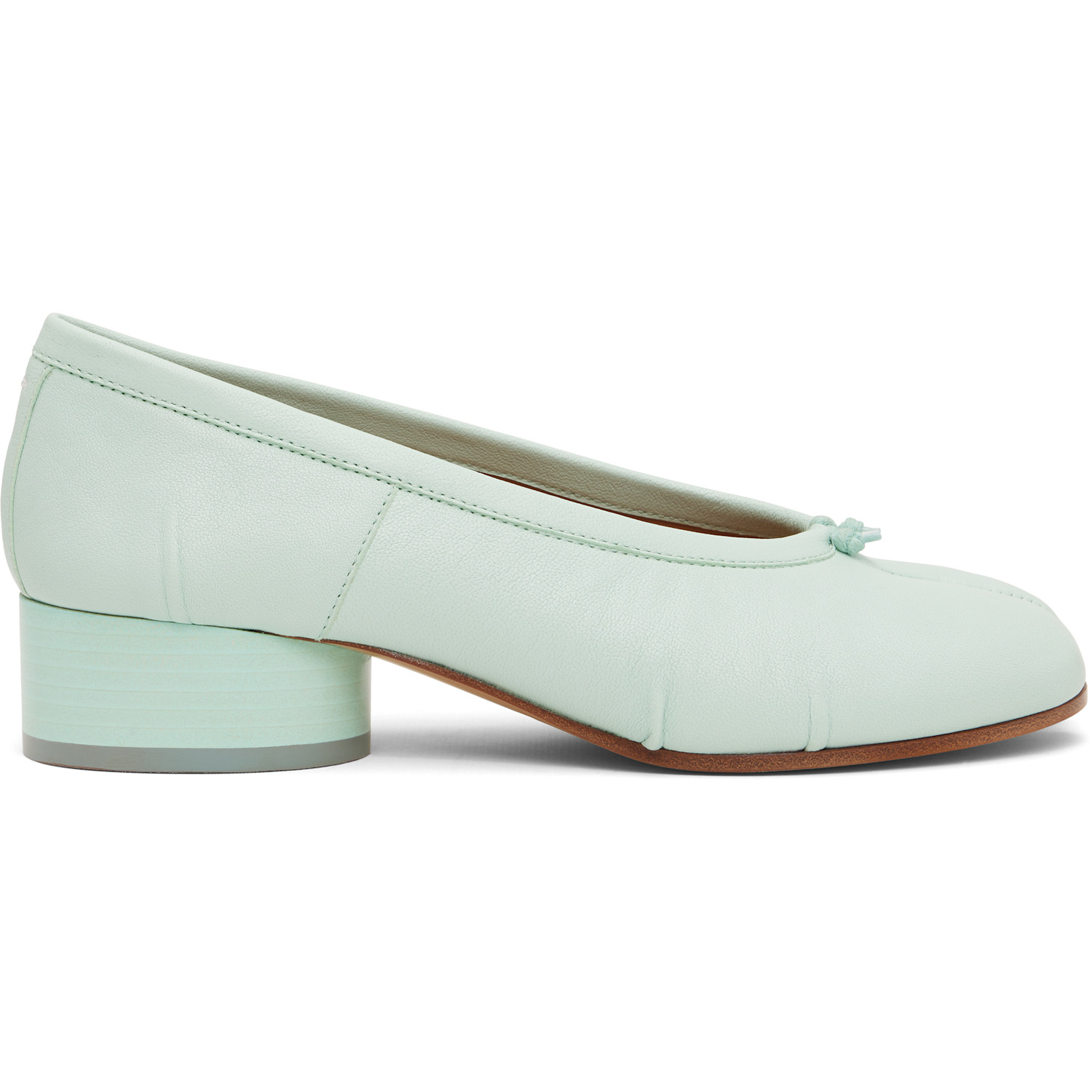 Maison Margiela Blue Tabi Ballerina Heels