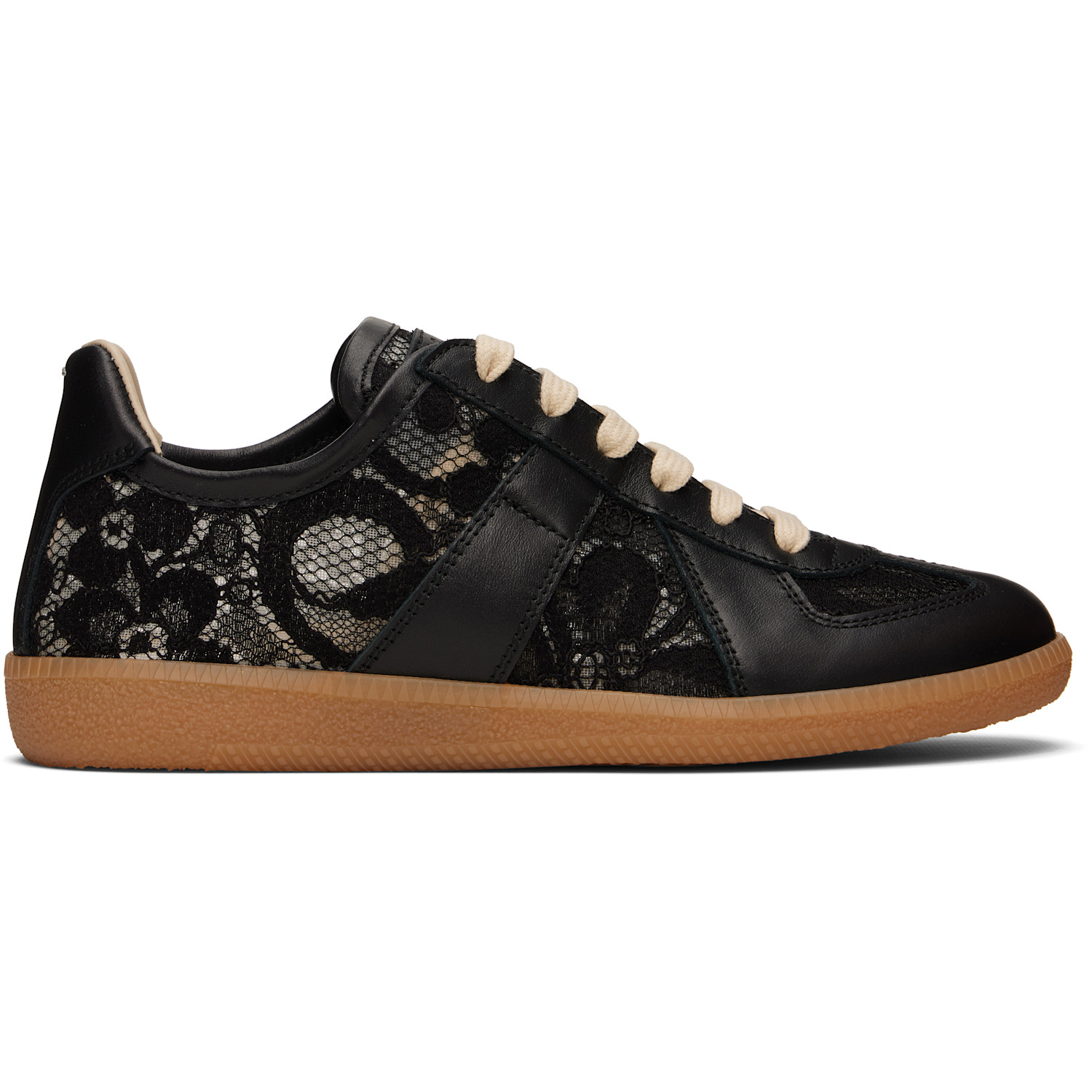 Maison Margiela Black Replica Sneakers