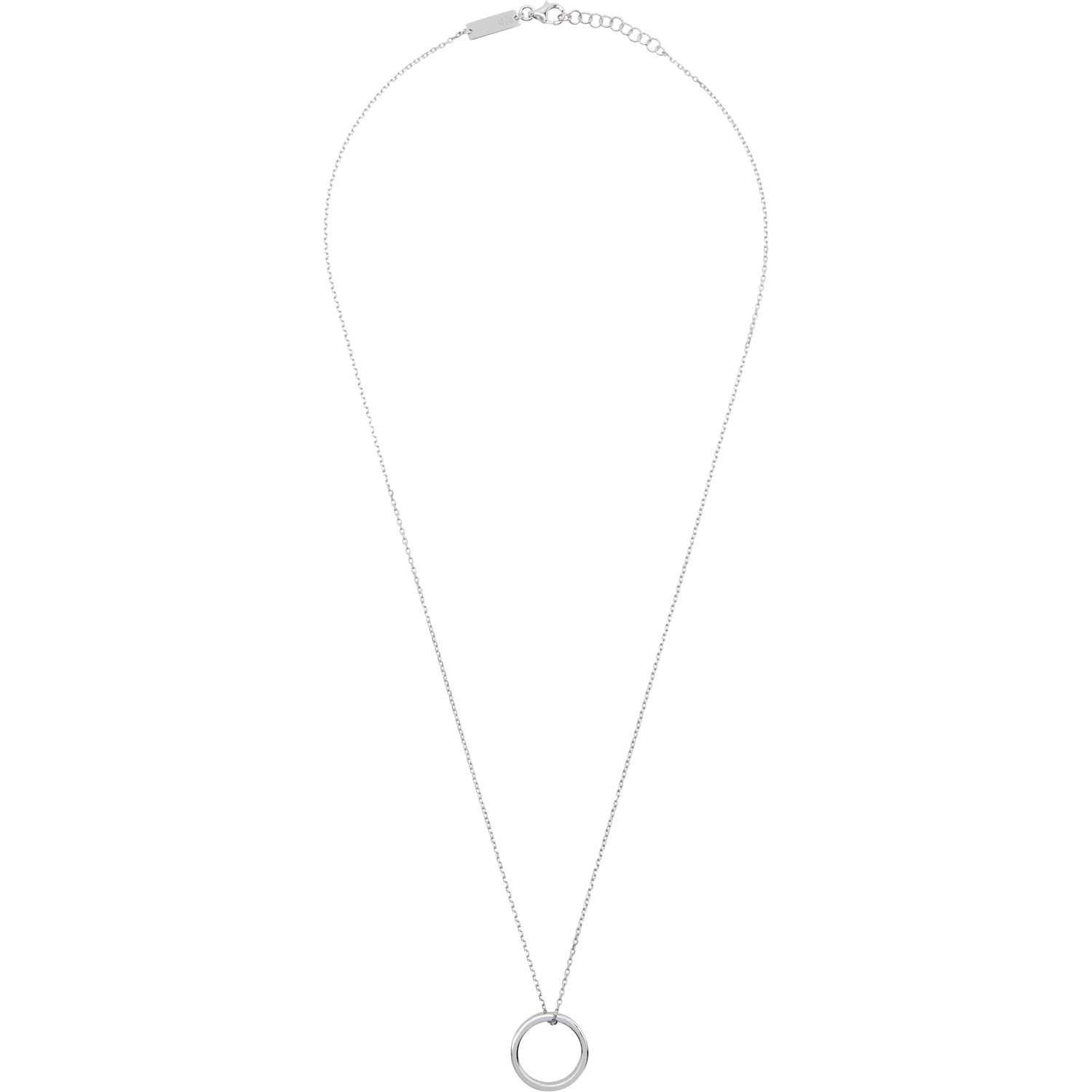 Maison Margiela Logo Reference Ring Necklace