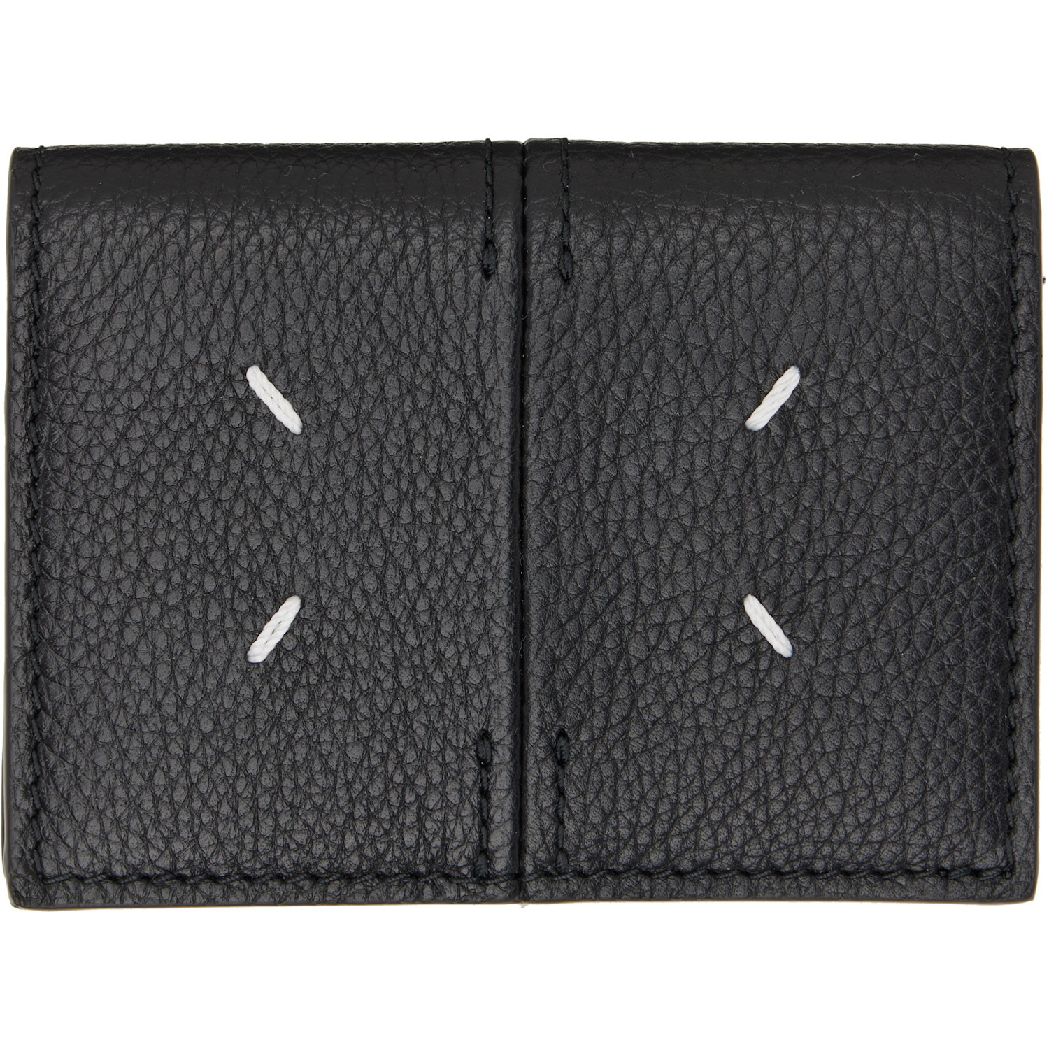 Maison Margiela Black Leather Card Holder