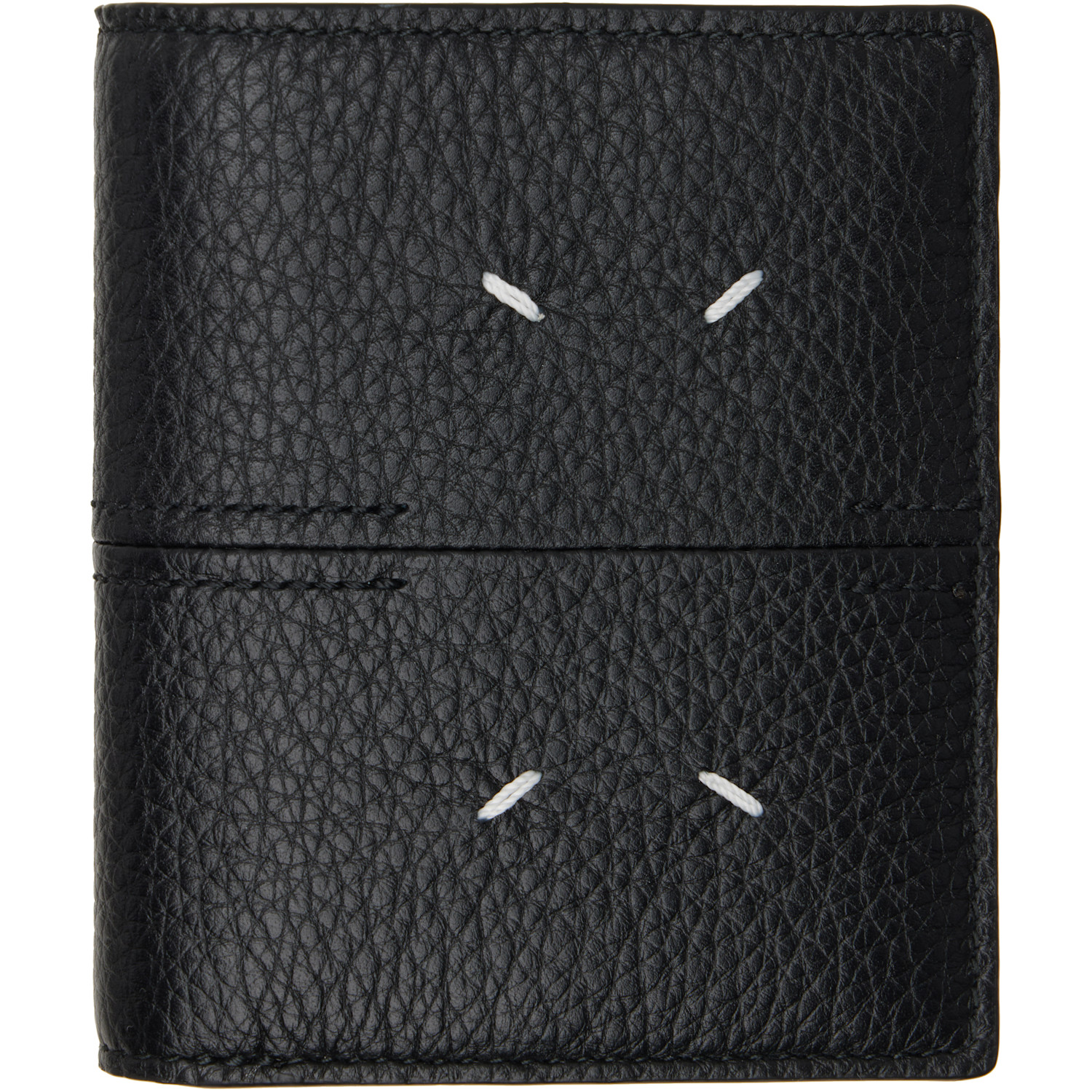 Maison Margiela Black Four Stitches Wallet