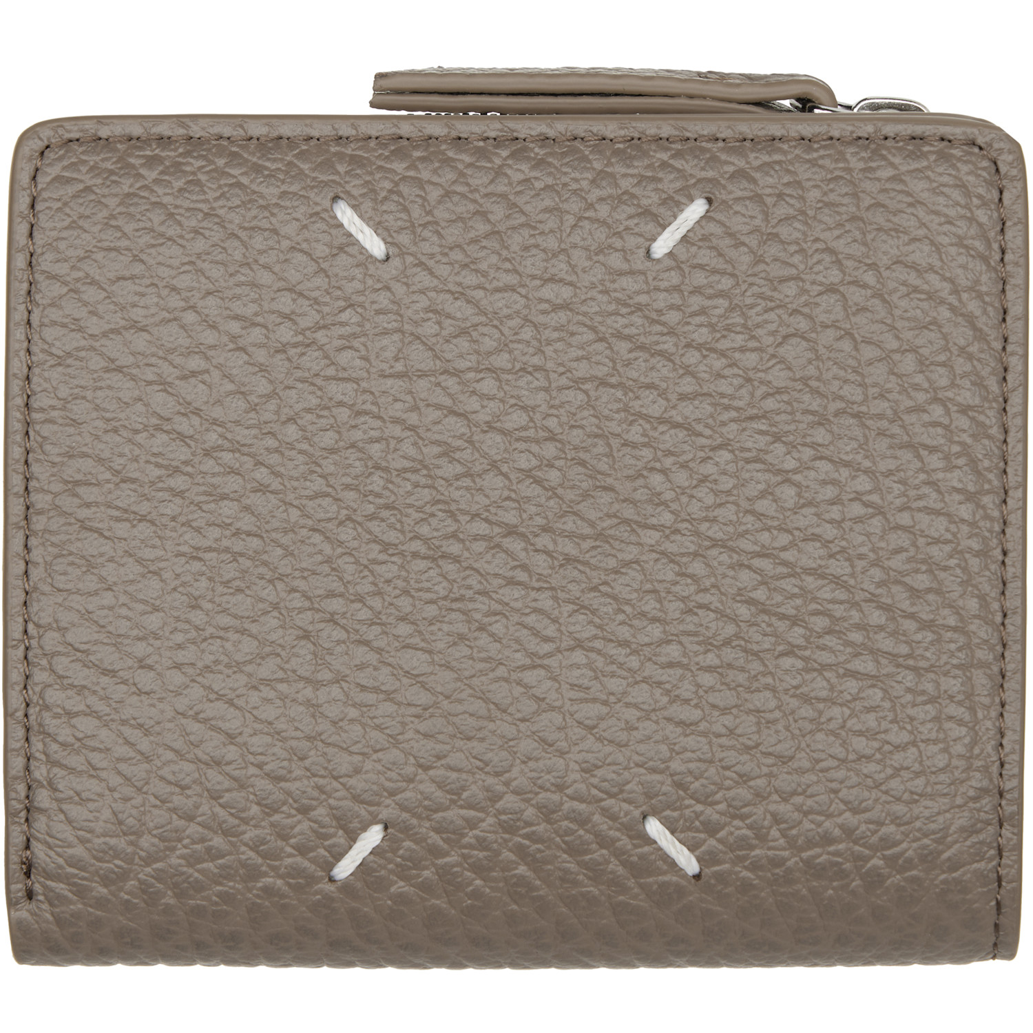 Maison Margiela Taupe Four Stitches Wallet