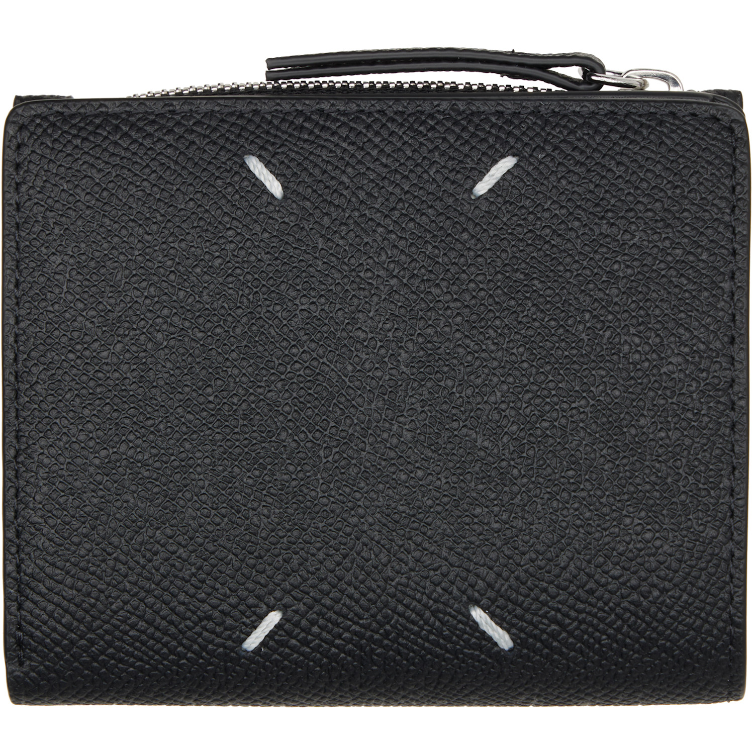 Maison Margiela Black Four Stitches Wallet